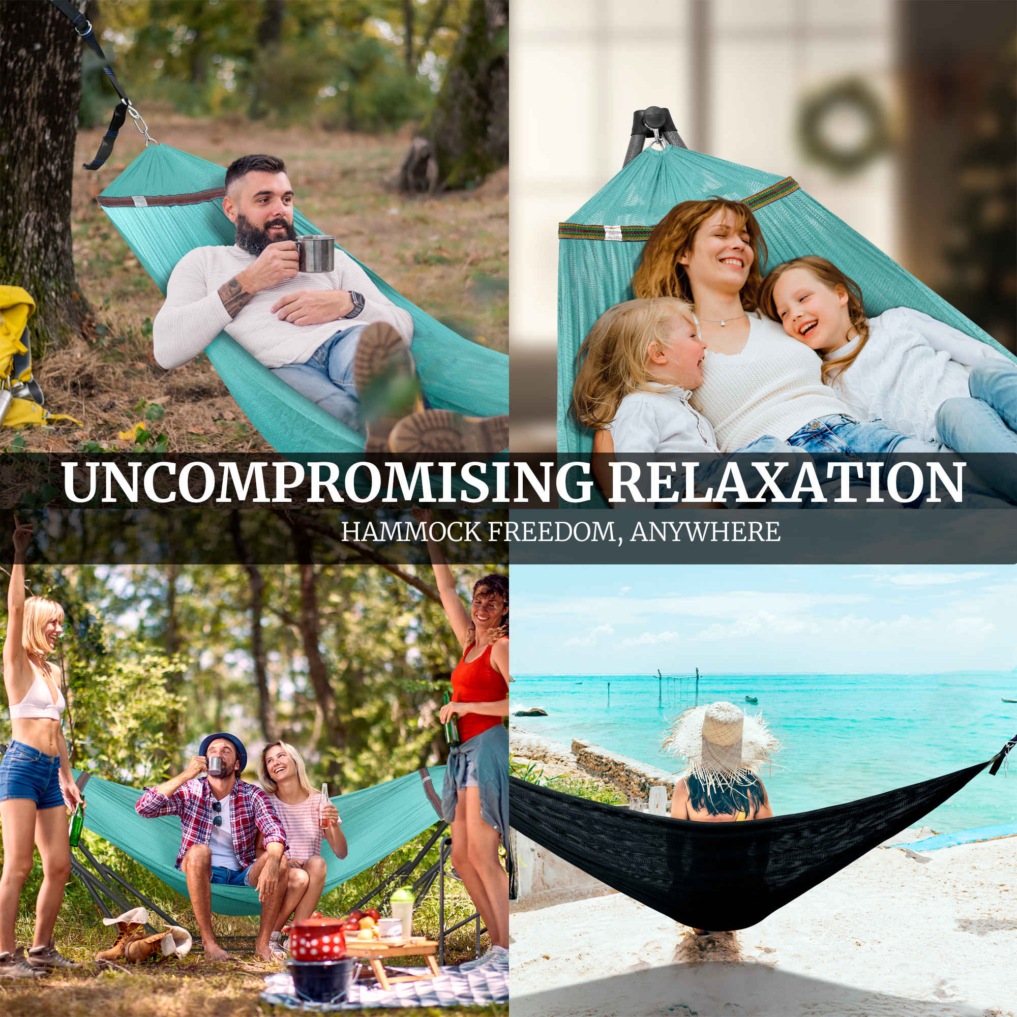 Tranquillo Comfort Set Original Hammock Stand for Ultimate Relaxation - Image 81