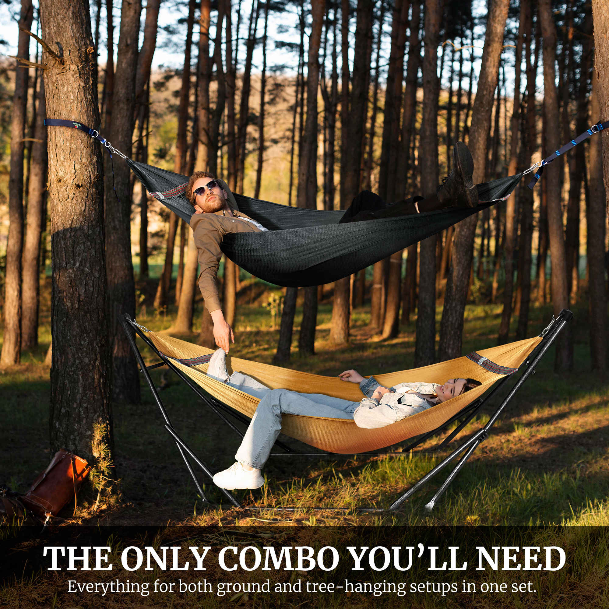 Tranquillo Comfort Set Original Hammock Stand for Ultimate Relaxation - Image 88