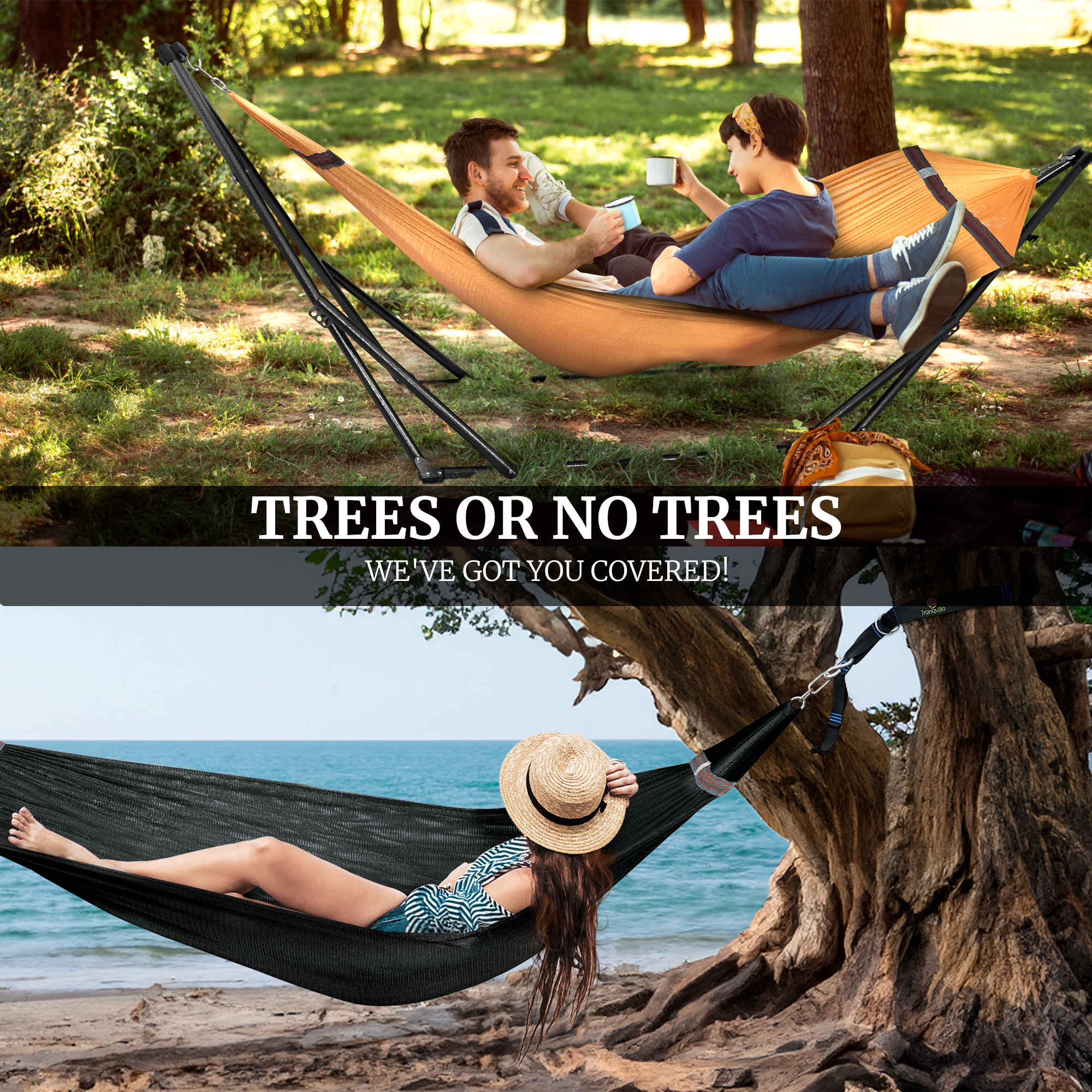 Tranquillo Comfort Set Original Hammock Stand for Ultimate Relaxation - Image 89
