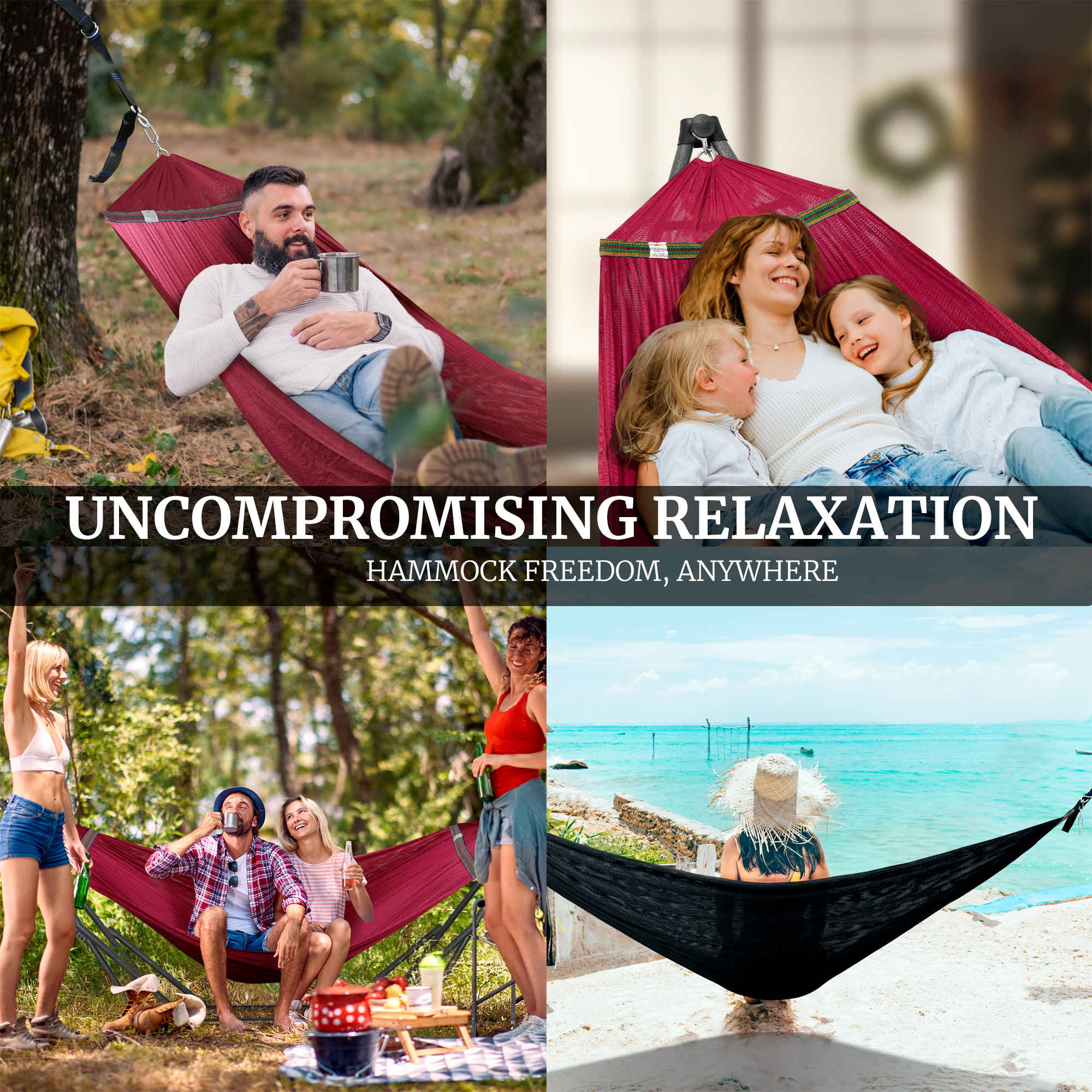 Tranquillo Comfort Set Original Hammock Stand for Ultimate Relaxation - Image 9