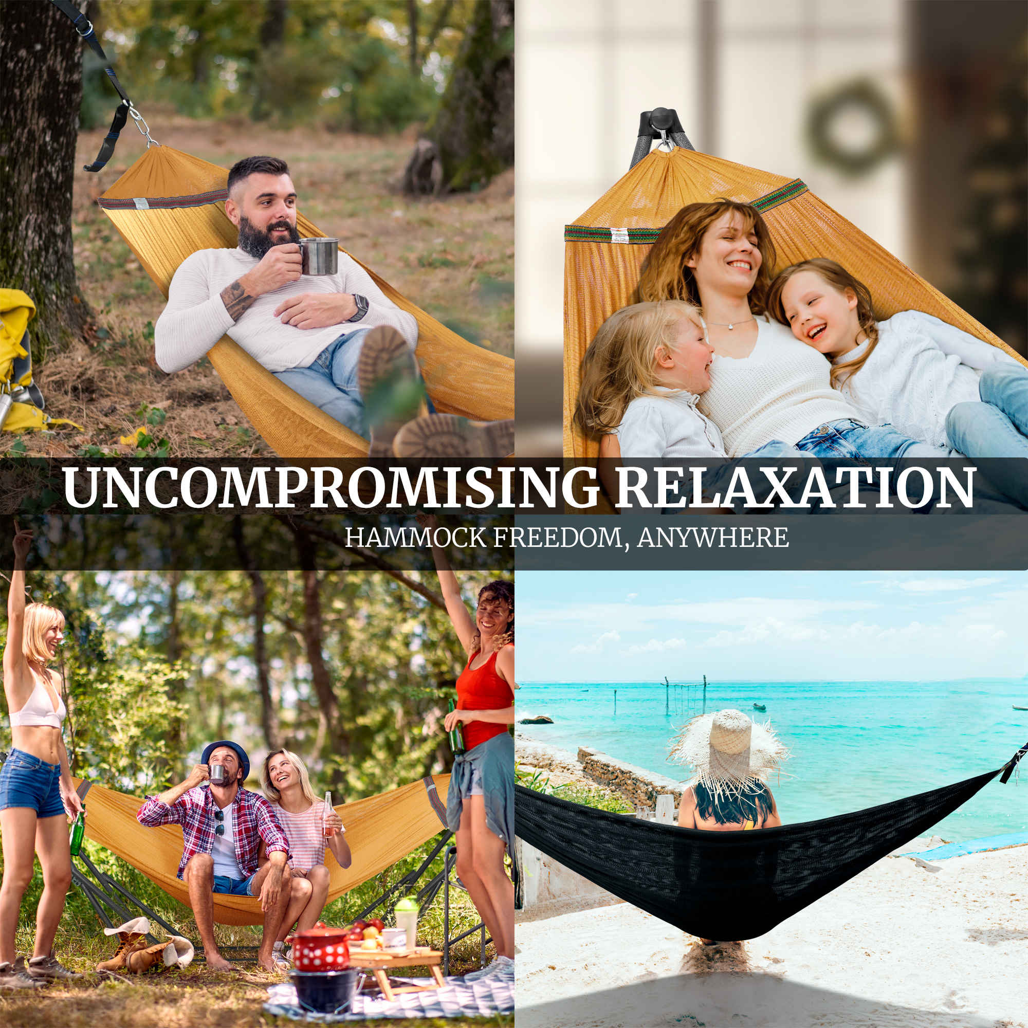 Tranquillo Comfort Set Original Hammock Stand for Ultimate Relaxation - Image 90