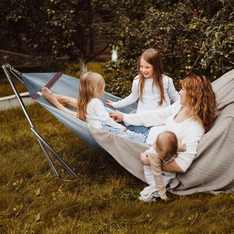 Tranquillo Original Stainless Steel Hammock Stand for Ultimate Relaxation - Image 15