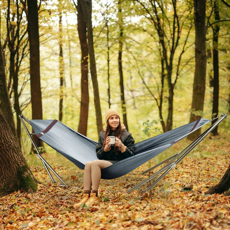 Tranquillo Original Stainless Steel Hammock Stand for Ultimate Relaxation - Image 16
