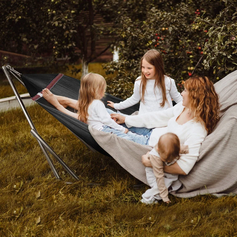 Tranquillo Original Stainless Steel Hammock Stand for Ultimate Relaxation - Image 23