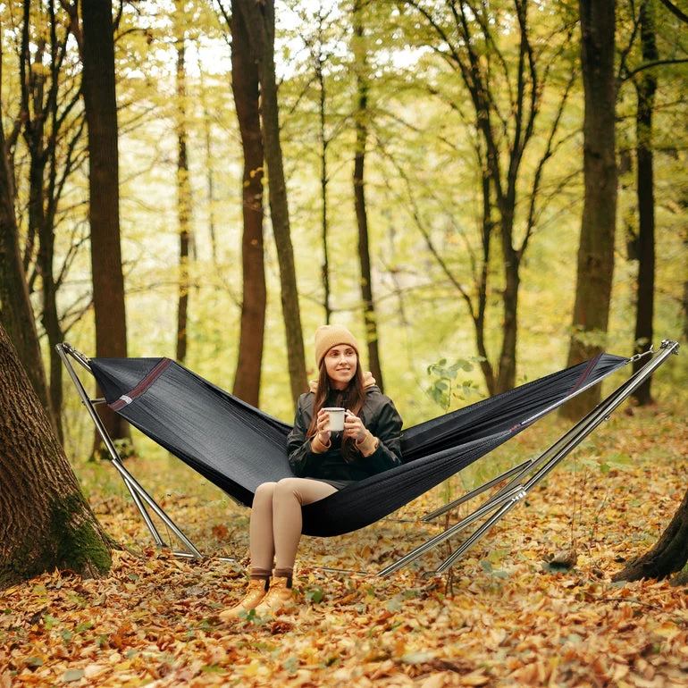 Tranquillo Original Stainless Steel Hammock Stand for Ultimate Relaxation - Image 24