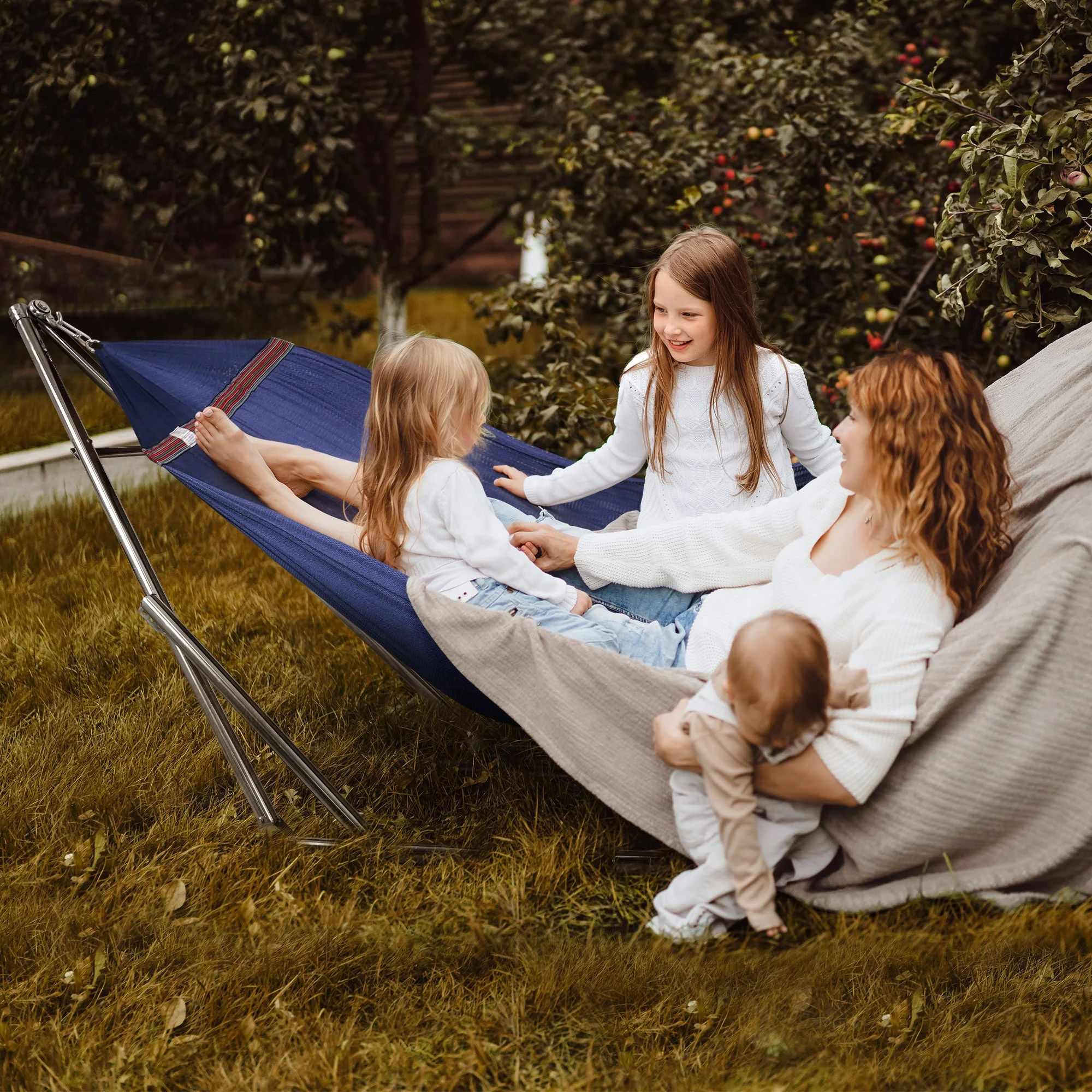 Tranquillo Original Stainless Steel Hammock Stand for Ultimate Relaxation - Image 63
