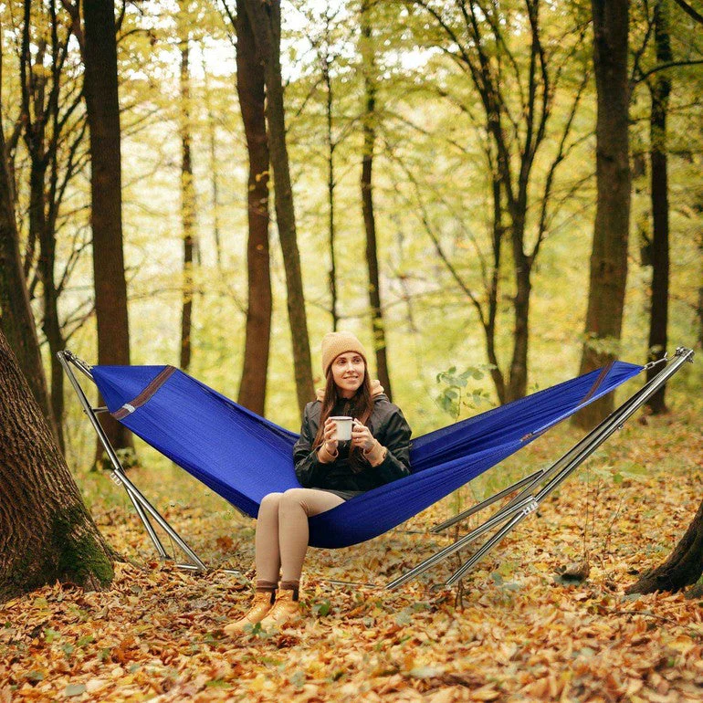 Tranquillo Original Stainless Steel Hammock Stand for Ultimate Relaxation - Image 7