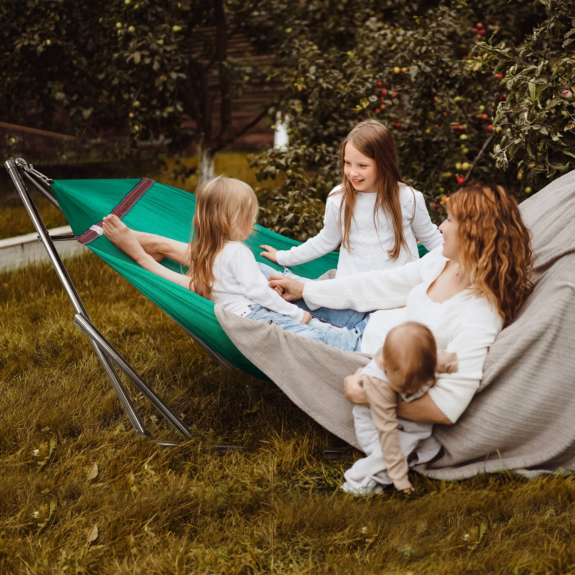 Tranquillo Original Stainless Steel Hammock Stand for Ultimate Relaxation - Image 71