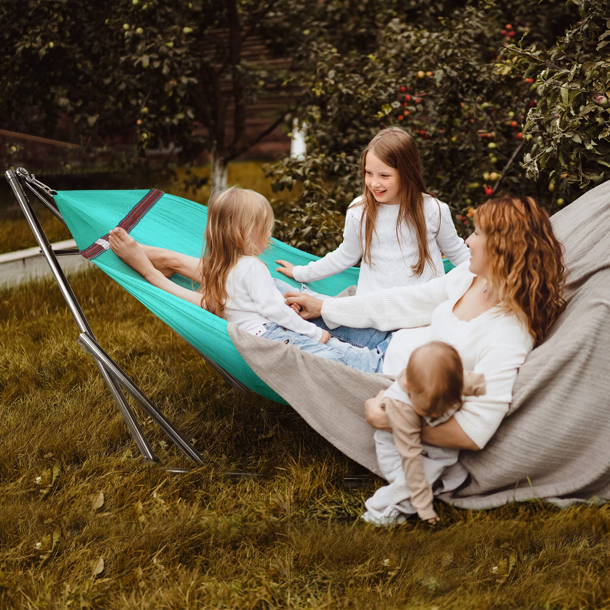Tranquillo Original Stainless Steel Hammock Stand for Ultimate Relaxation - Image 79