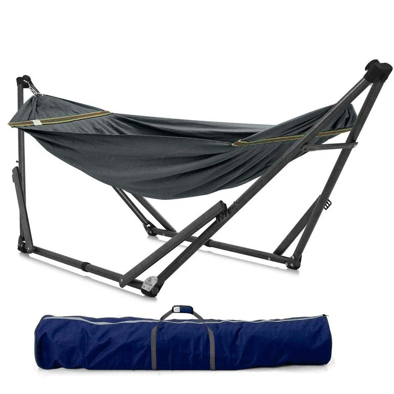 Tranquillo Uniki Canvas Hammock with Stand for Ultimate Relaxation - Image 46