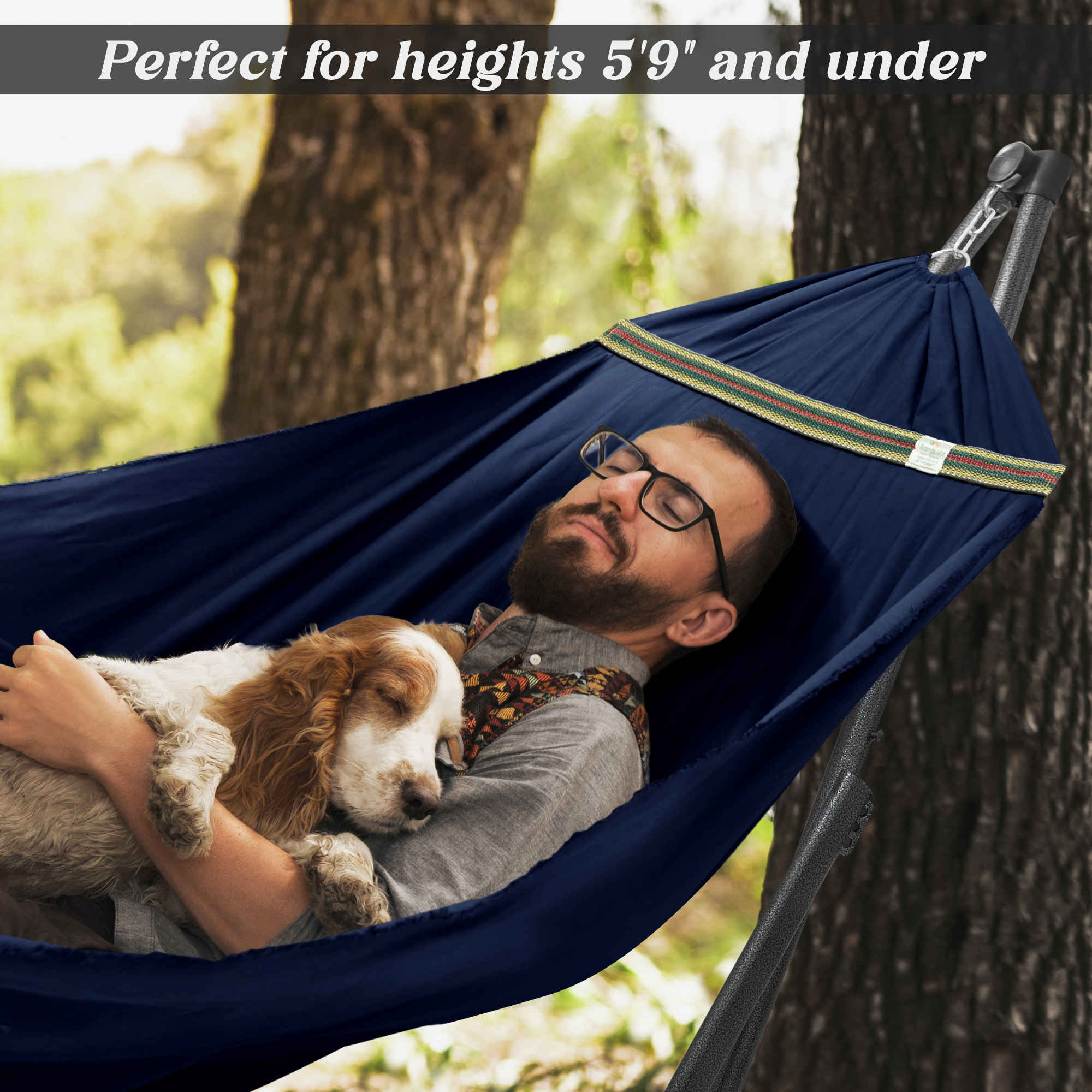 Tranquillo Uniki Canvas Hammock with Stand for Ultimate Relaxation - Image 61