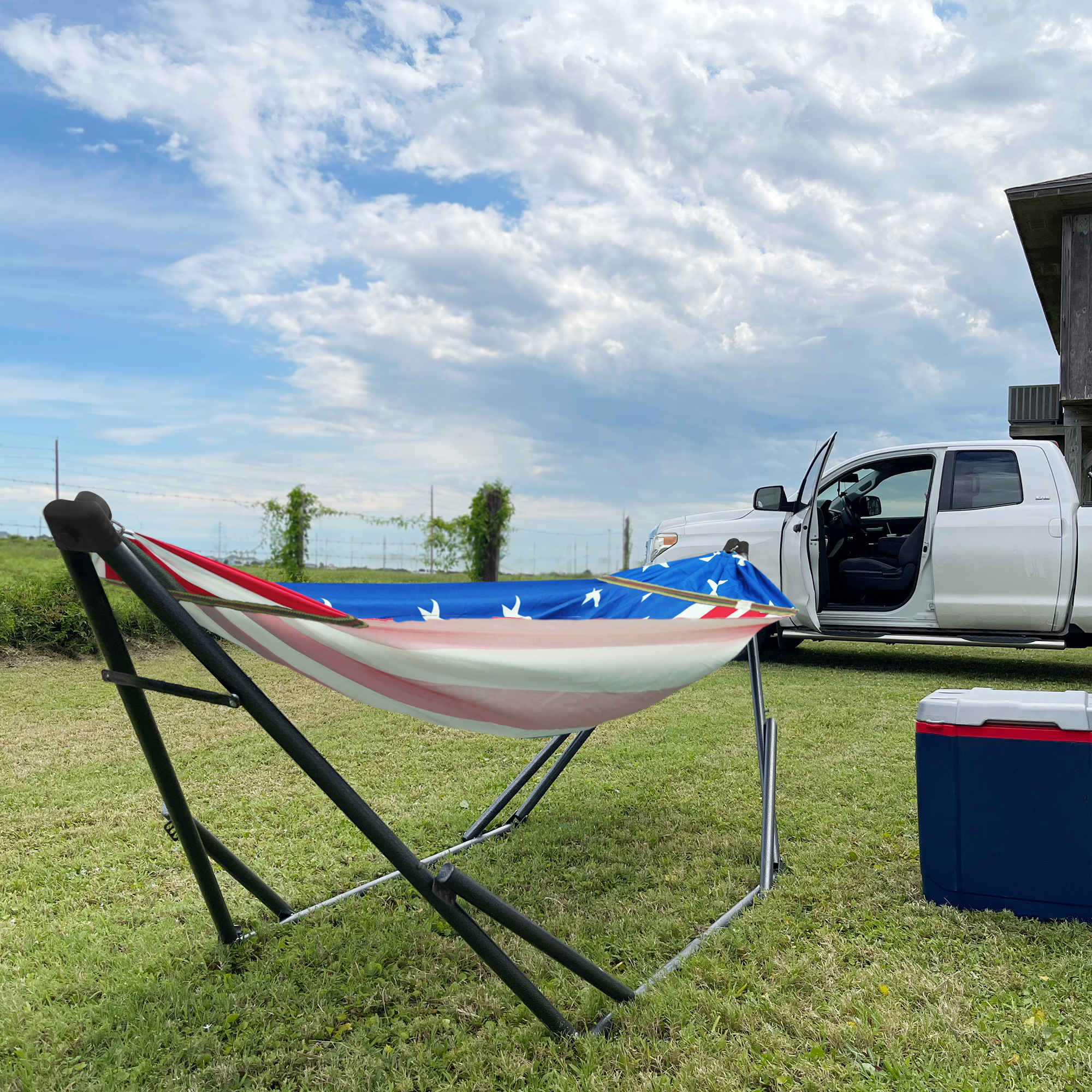 Tranquillo Uniki Canvas Hammock with Stand for Ultimate Relaxation - Image 9