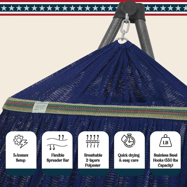 Tranquillo Uniki Collapsible Hammock Stand for Ultimate Relaxation - Image 3