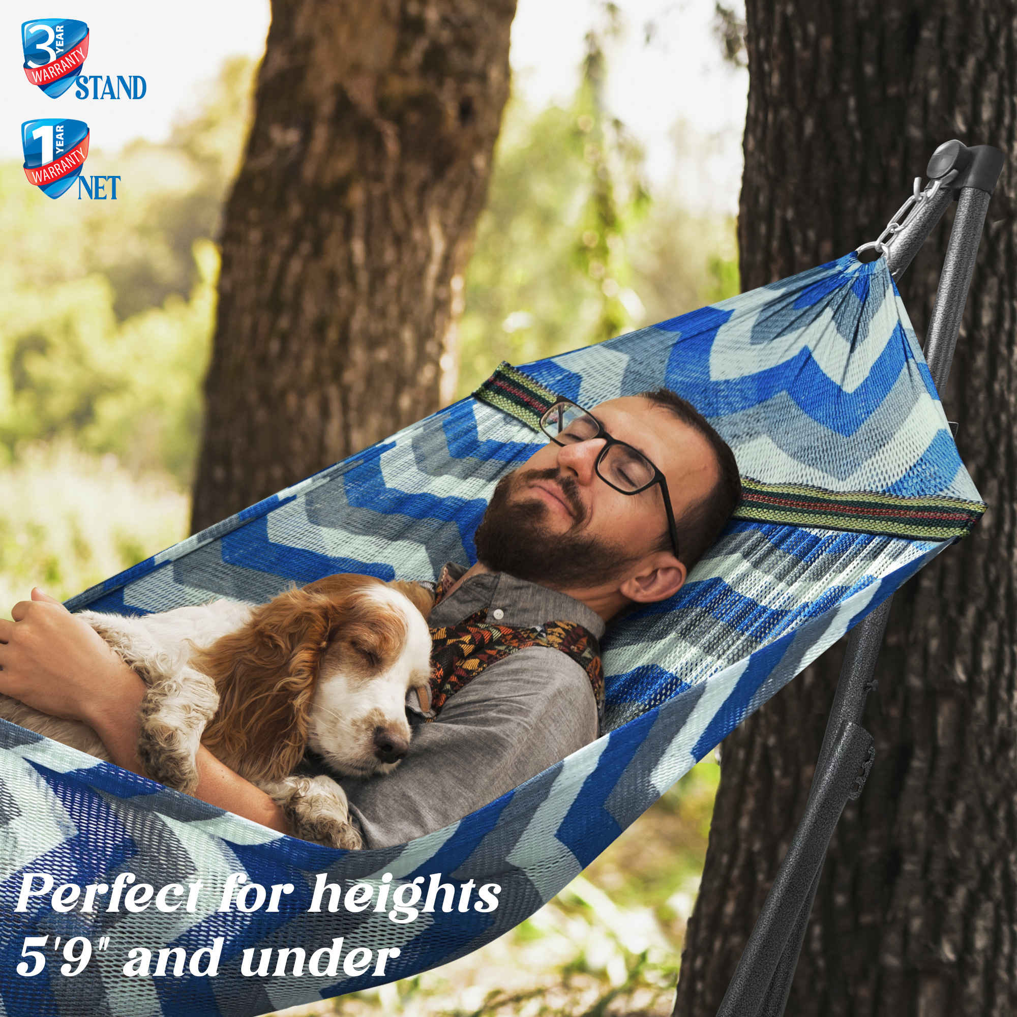 Tranquillo Uniki Collapsible Hammock Stand for Ultimate Relaxation - Image 31
