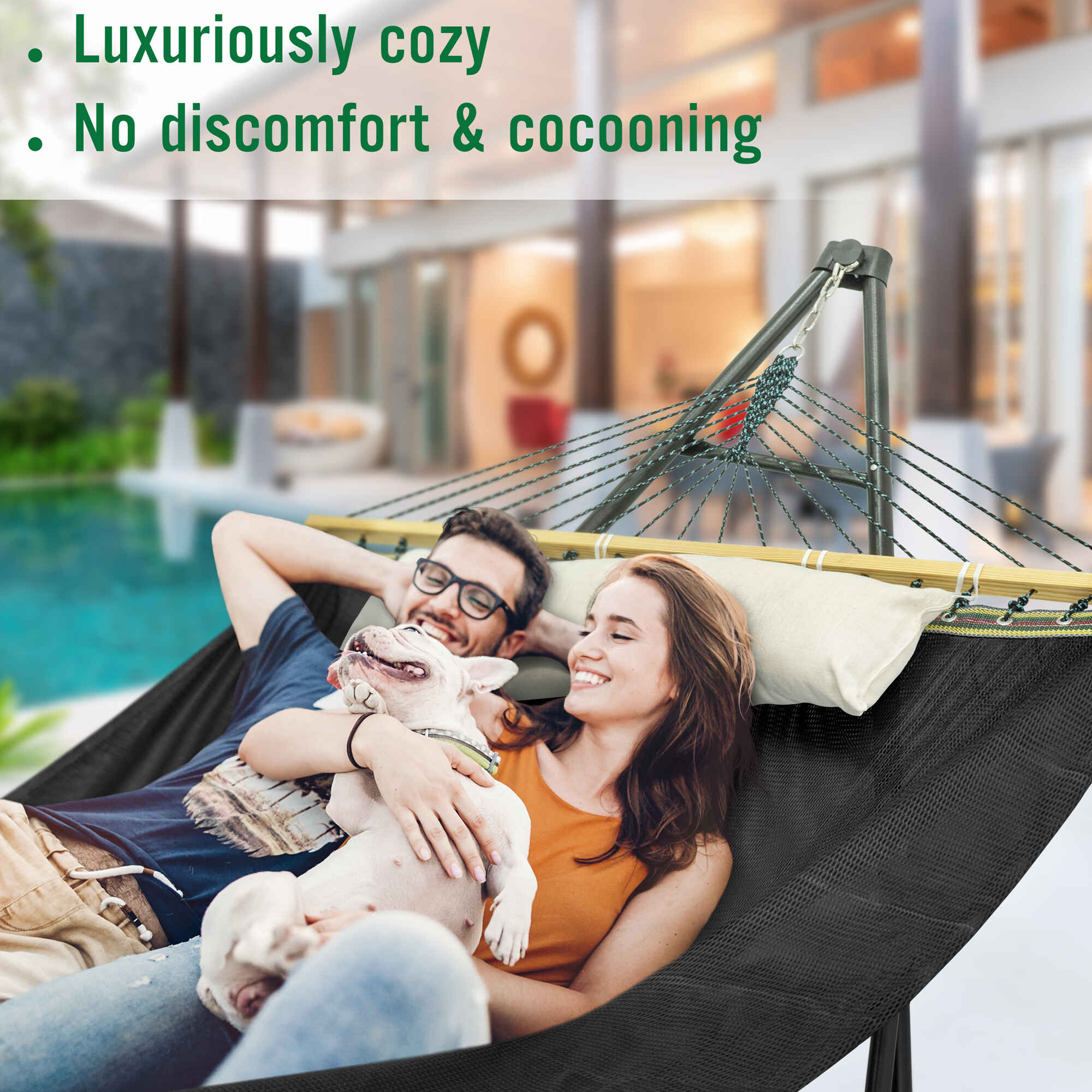 Tranquillo Unity Adjustable Hammock Stand for Ultimate Relaxation - Image 17