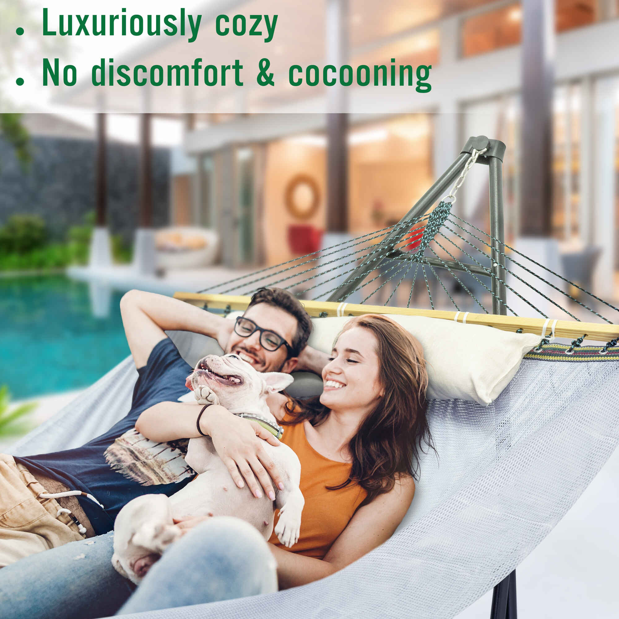 Tranquillo Unity Adjustable Hammock Stand for Ultimate Relaxation - Image 25