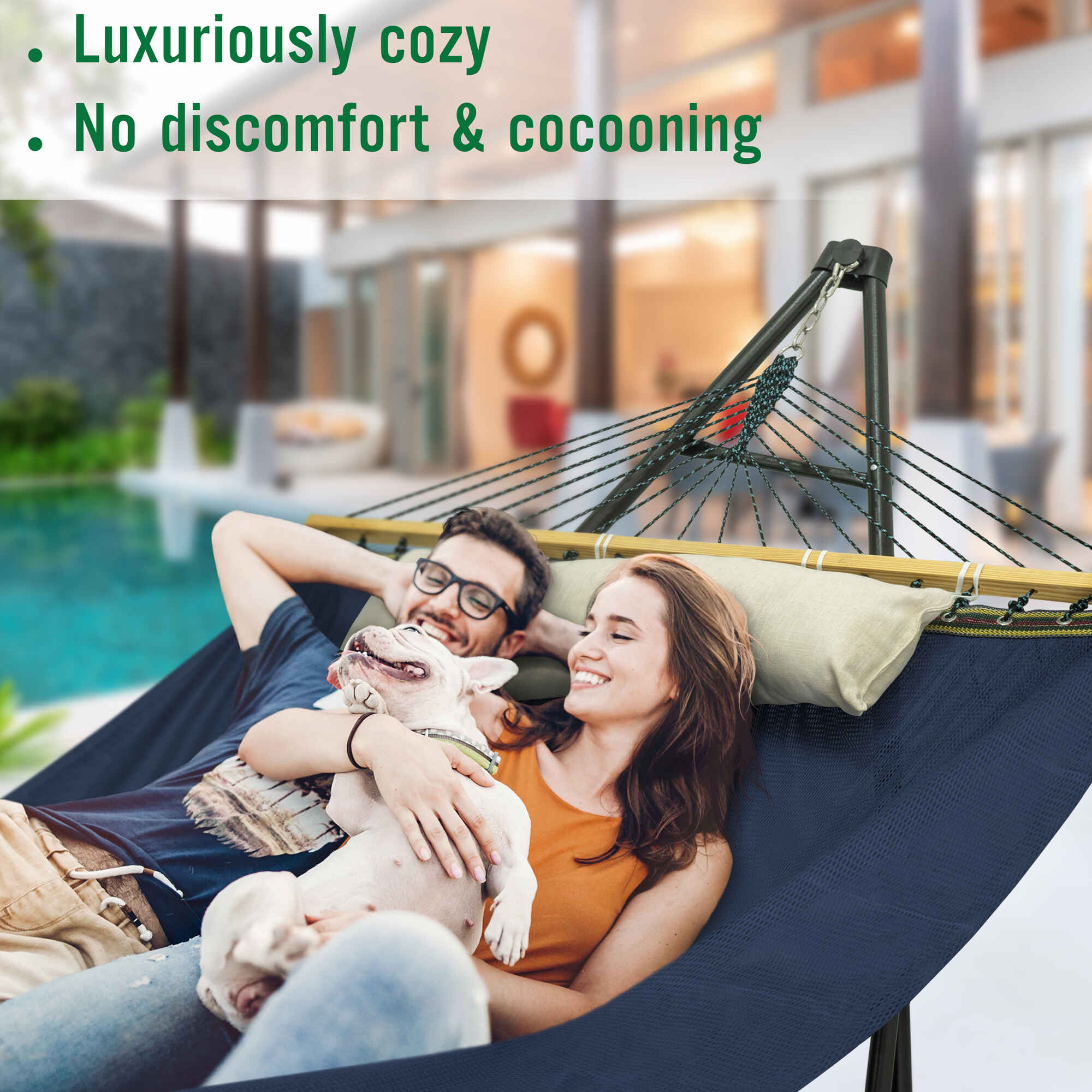 Tranquillo Unity Adjustable Hammock Stand for Ultimate Relaxation - Image 9