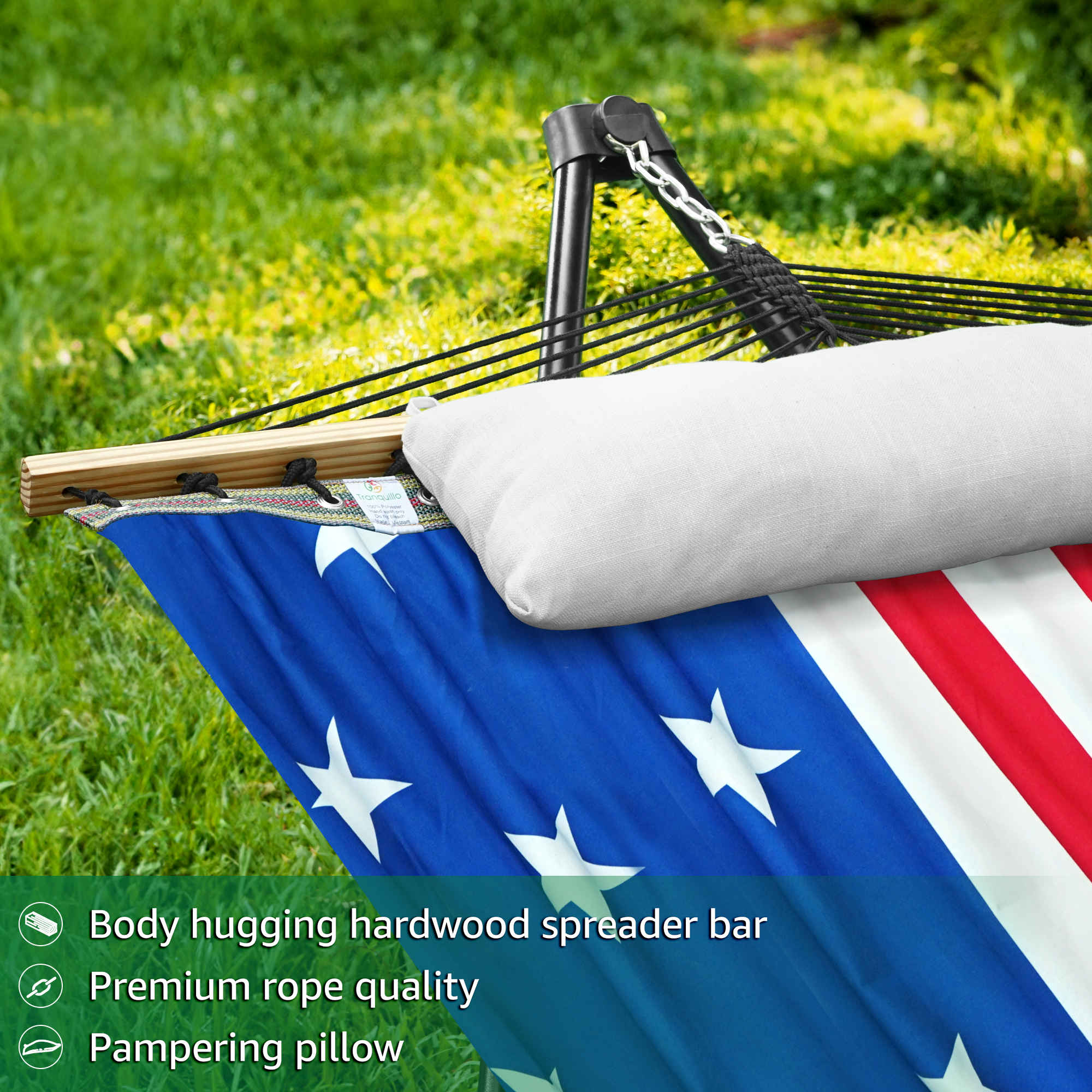 Tranquillo Unity Canvas Hammock Stand for Ultimate Relaxation - Image 26