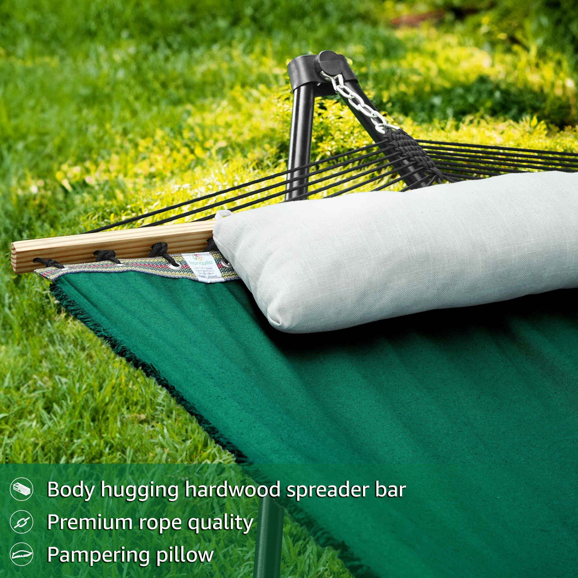 Tranquillo Unity Canvas Hammock Stand for Ultimate Relaxation - Image 44
