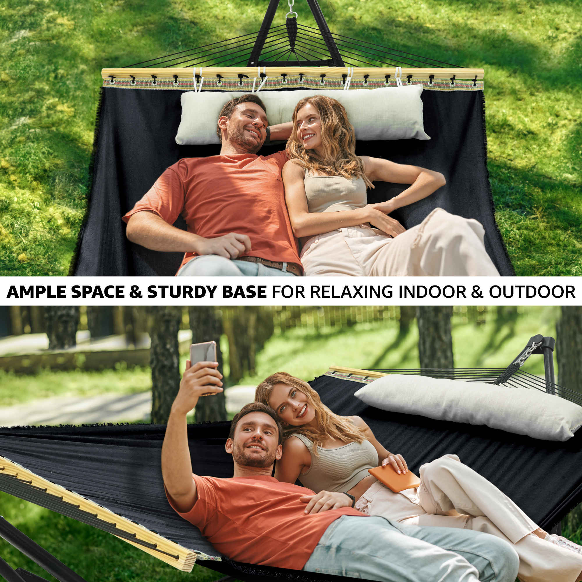 Tranquillo Unity Canvas Hammock Stand for Ultimate Relaxation - Image 57