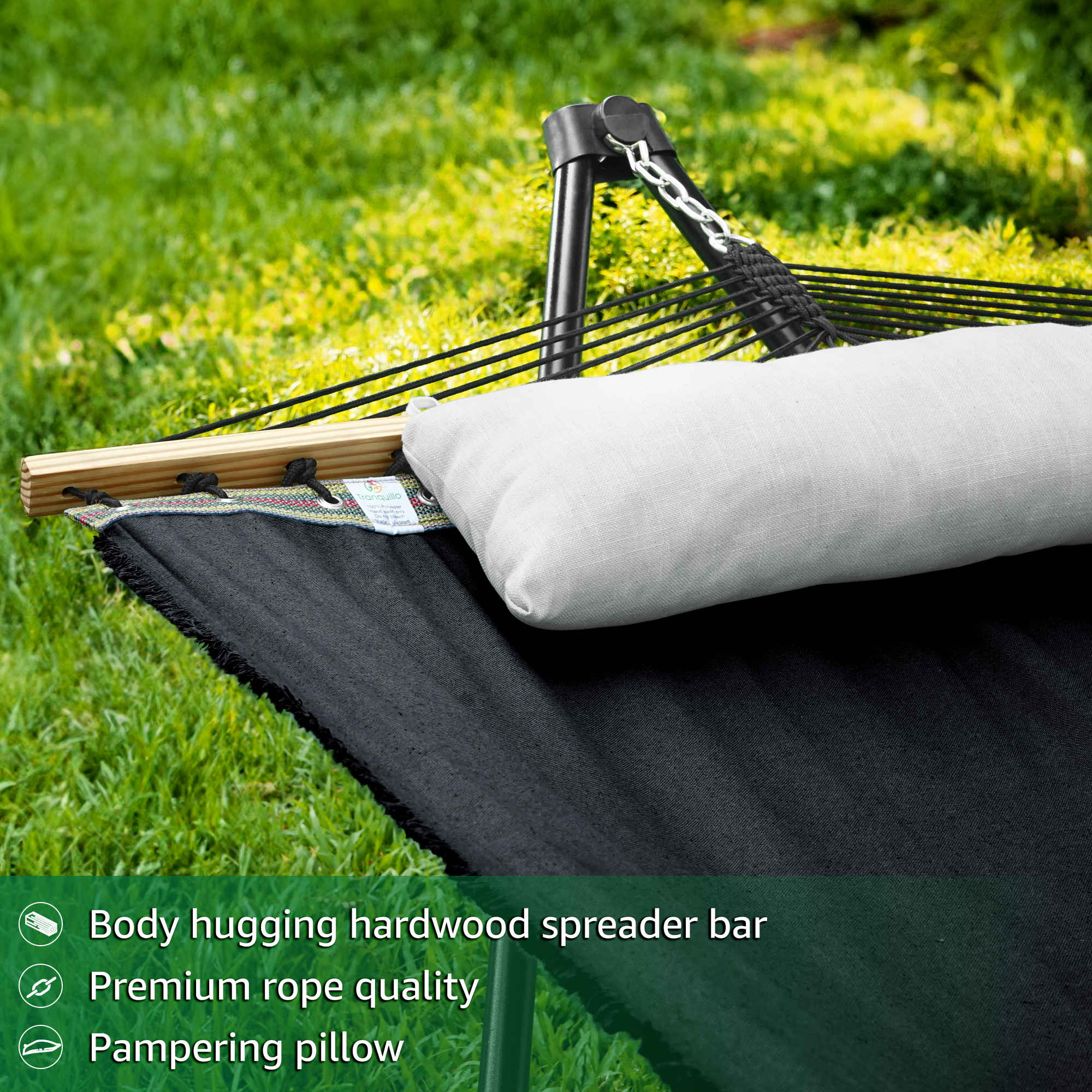 Tranquillo Unity Canvas Hammock Stand for Ultimate Relaxation - Image 62