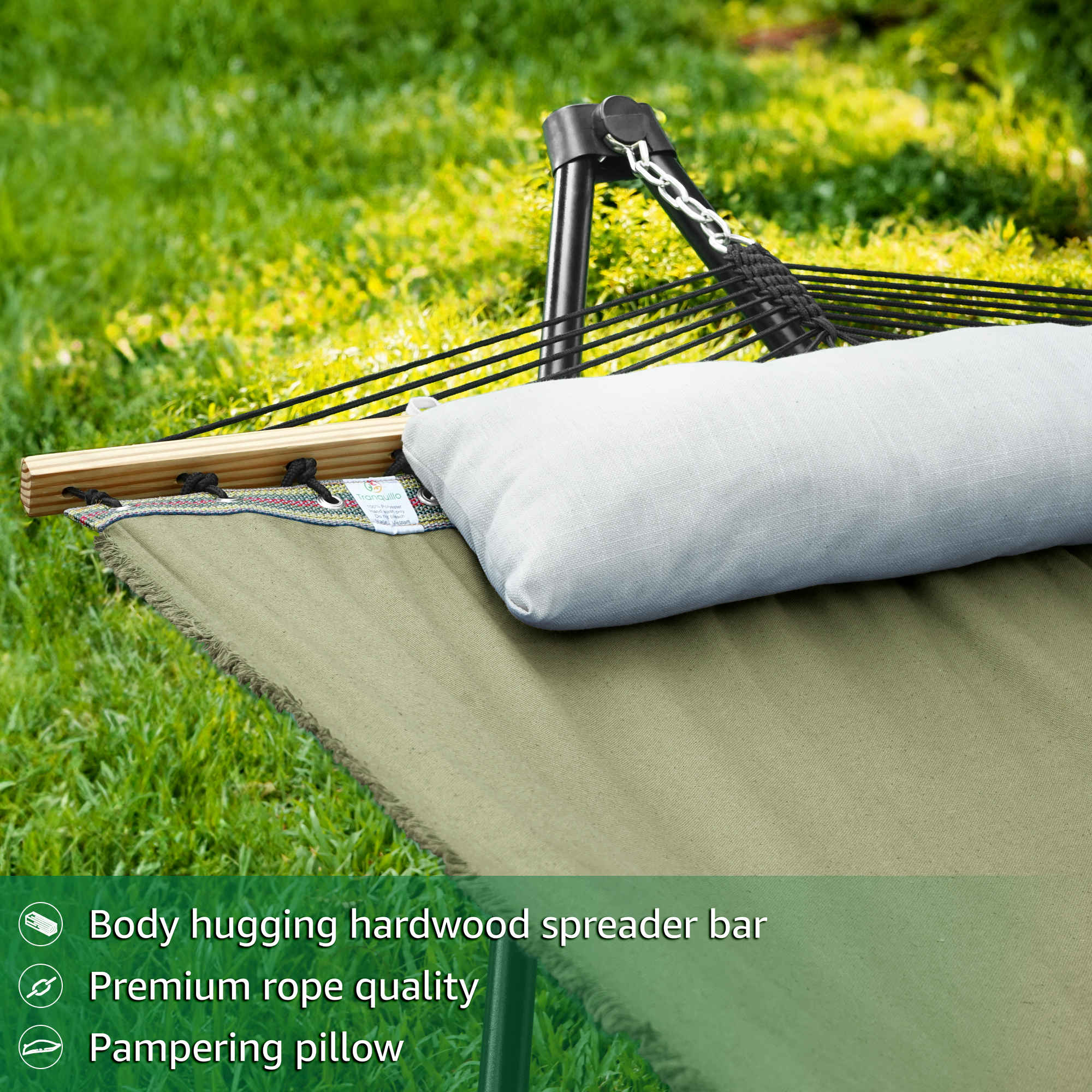 Tranquillo Unity Canvas Hammock Stand for Ultimate Relaxation - Image 71