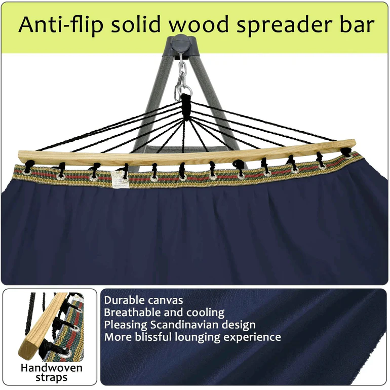 Tranquillo Universal Canvas Hammock Medium Size for Ultimate Comfort and Style - Image 10
