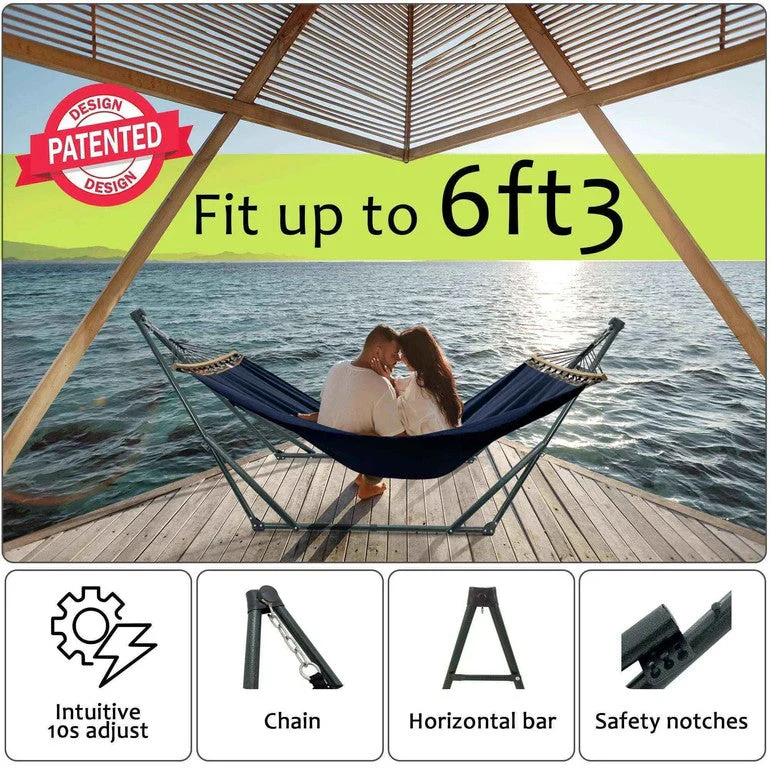 Tranquillo Universal Canvas Hammock Medium Size for Ultimate Comfort and Style - Image 11