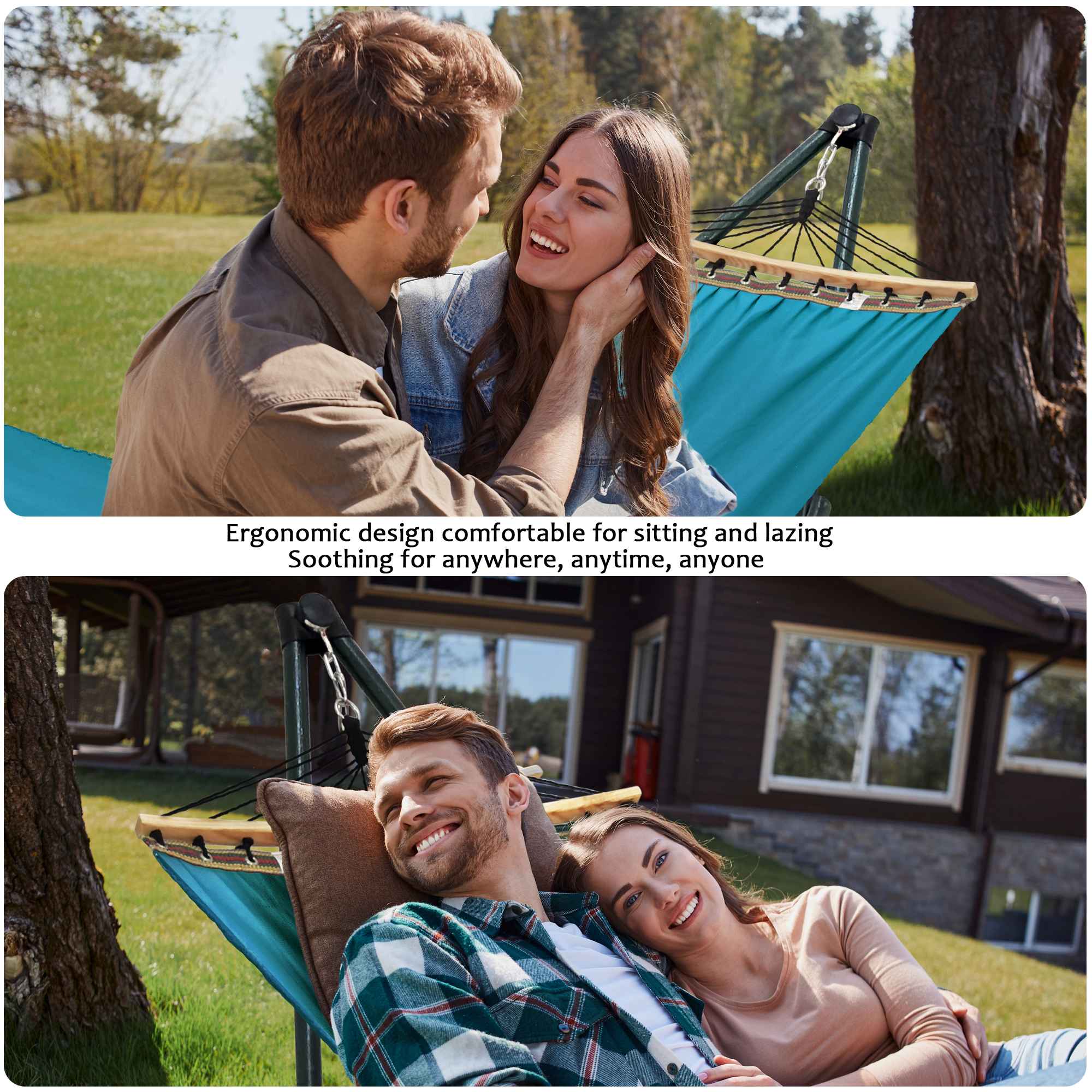 Tranquillo Universal Canvas Hammock Medium Size for Ultimate Comfort and Style - Image 23