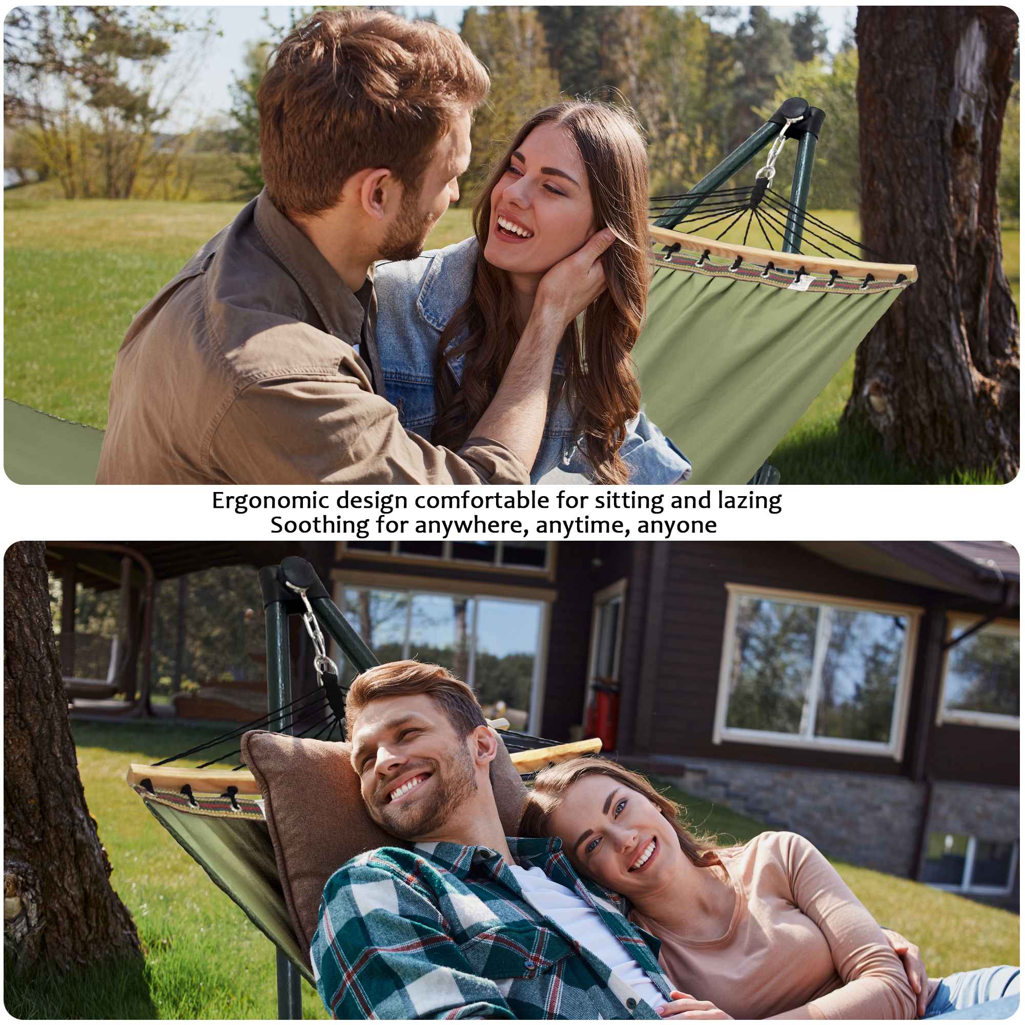Tranquillo Universal Canvas Hammock Medium Size for Ultimate Comfort and Style - Image 7