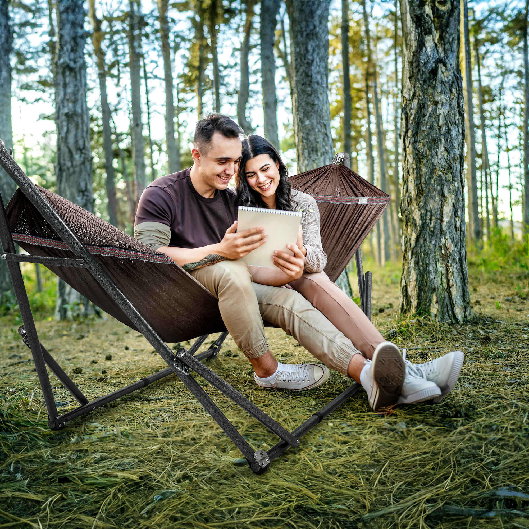 Tranquillo Universal Hammock with Medium Size Stands for Ultimate Relaxation - Ideal Universal Hammock Stands - Medium Size - Image 27