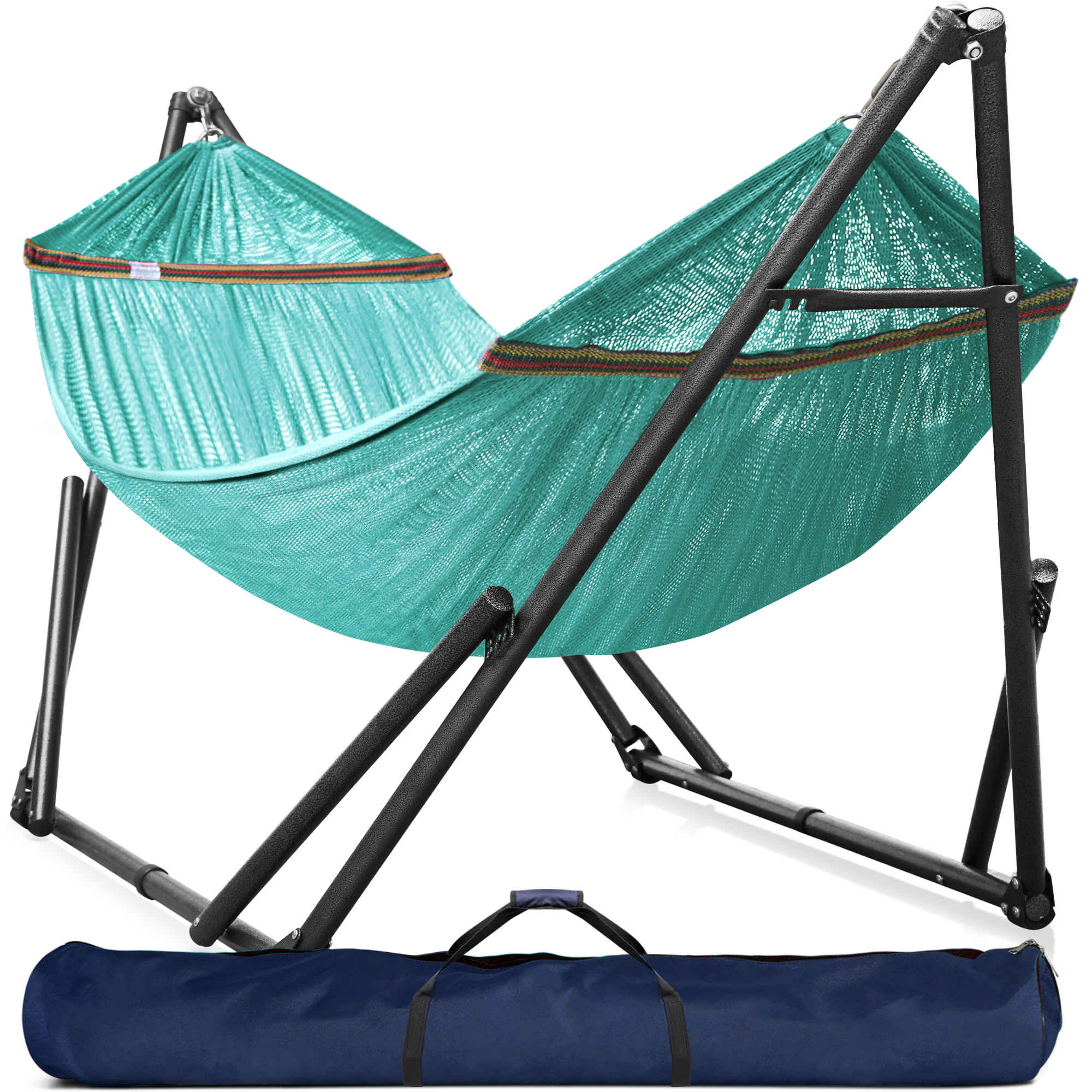 Tranquillo Universal Hammock with Medium Size Stands for Ultimate Relaxation - Ideal Universal Hammock Stands - Medium Size - Image 37