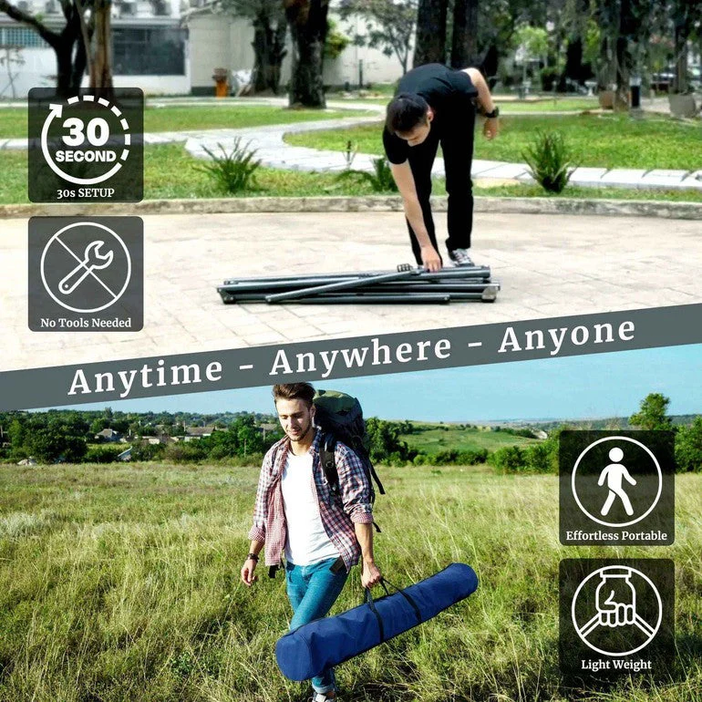 Tranquillo Universal Hammock with Medium Size Stands for Ultimate Relaxation - Ideal Universal Hammock Stands - Medium Size - Image 6