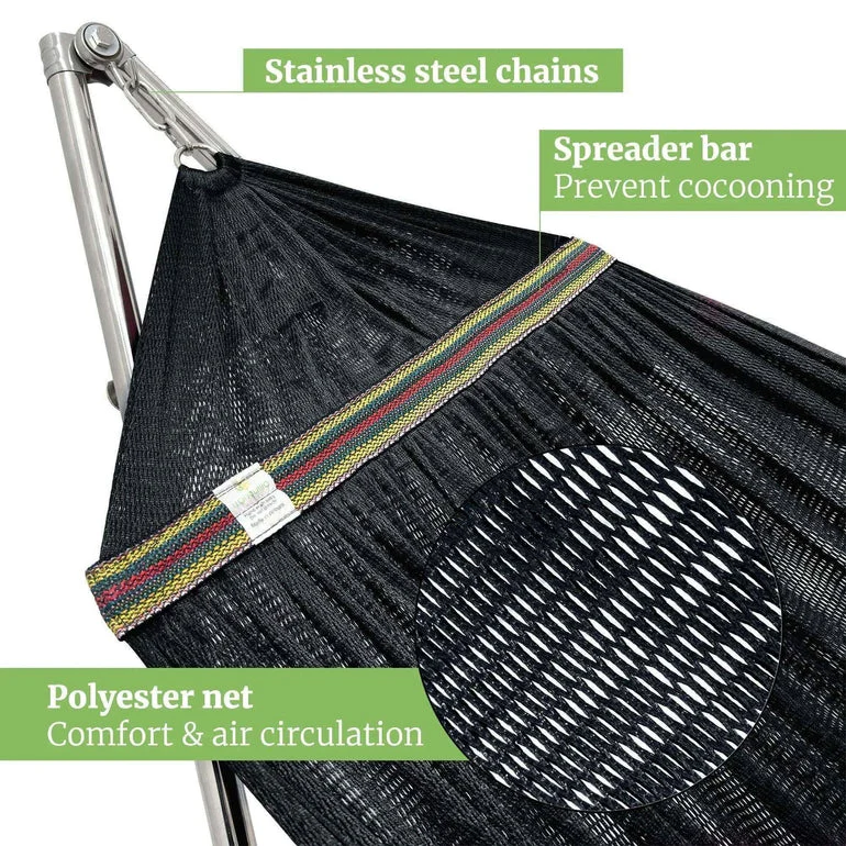 Tranquillo Universal Stainless Steel Hammock Stand for Ultimate Relaxation - Image 16