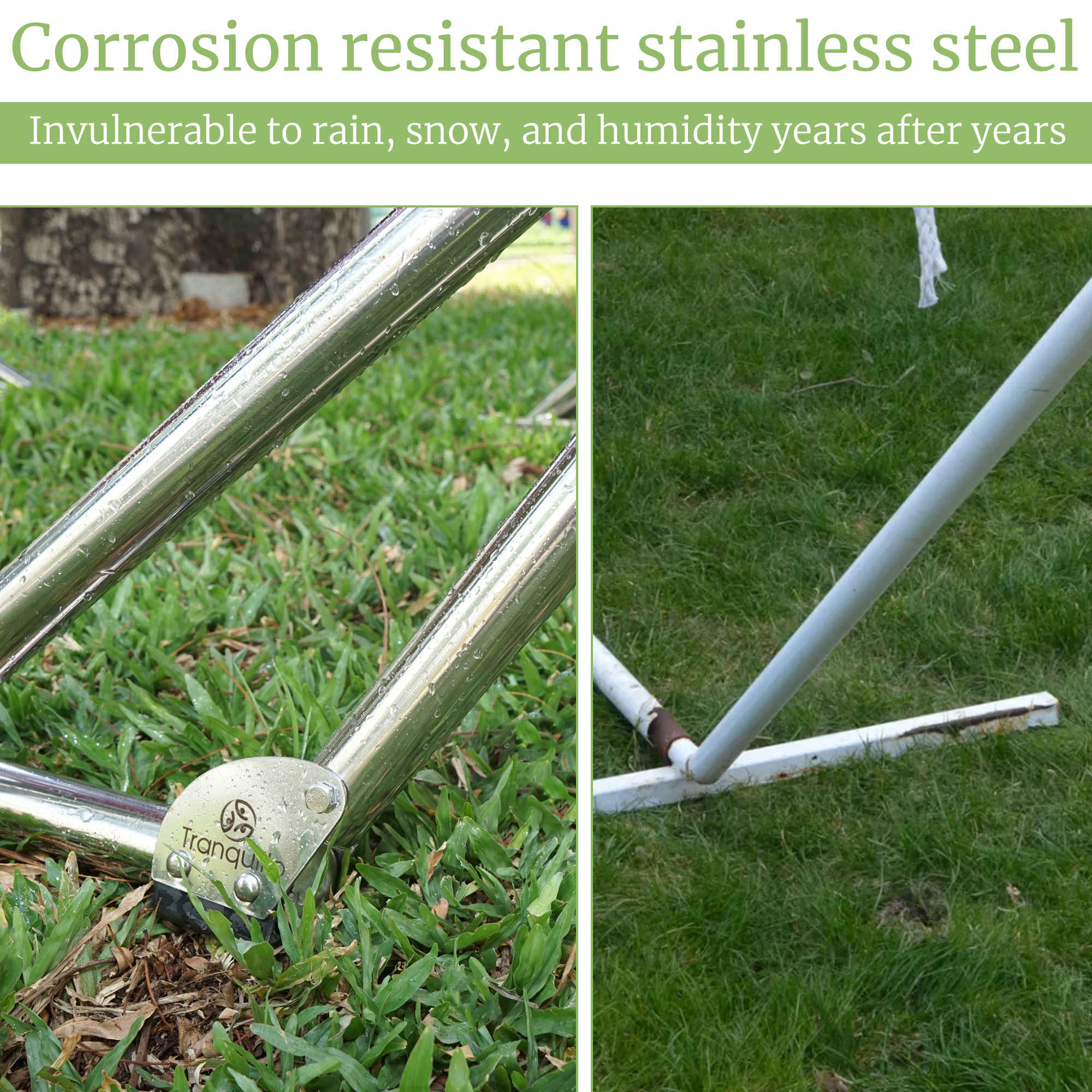 Tranquillo Universal Stainless Steel Hammock Stand for Ultimate Relaxation - Image 23