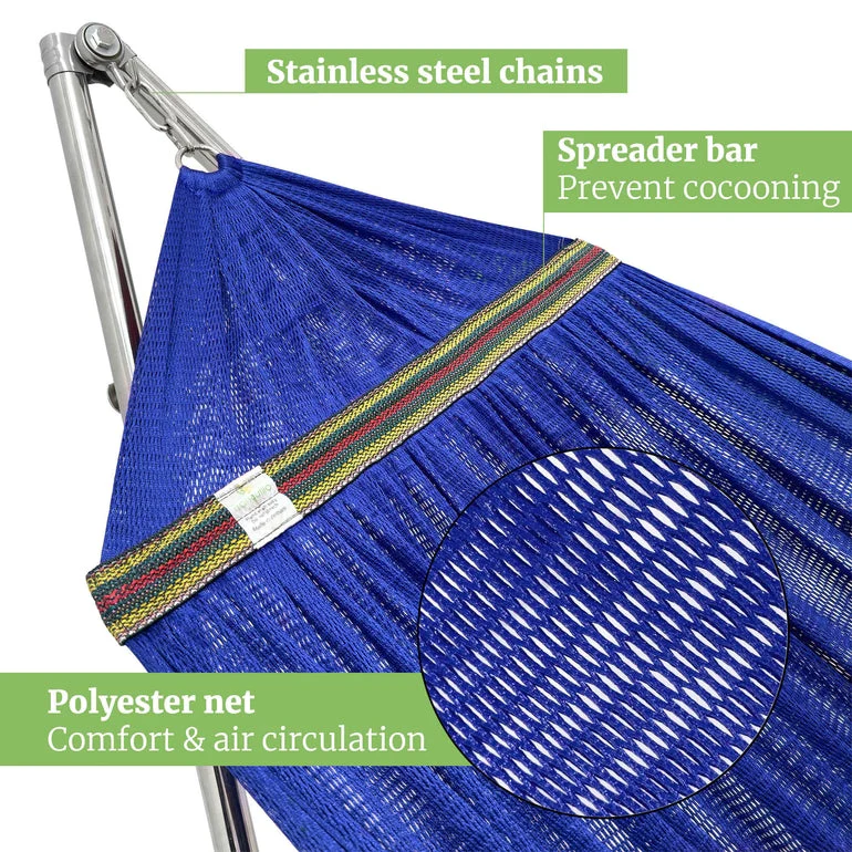 Tranquillo Universal Stainless Steel Hammock Stand for Ultimate Relaxation - Image 25