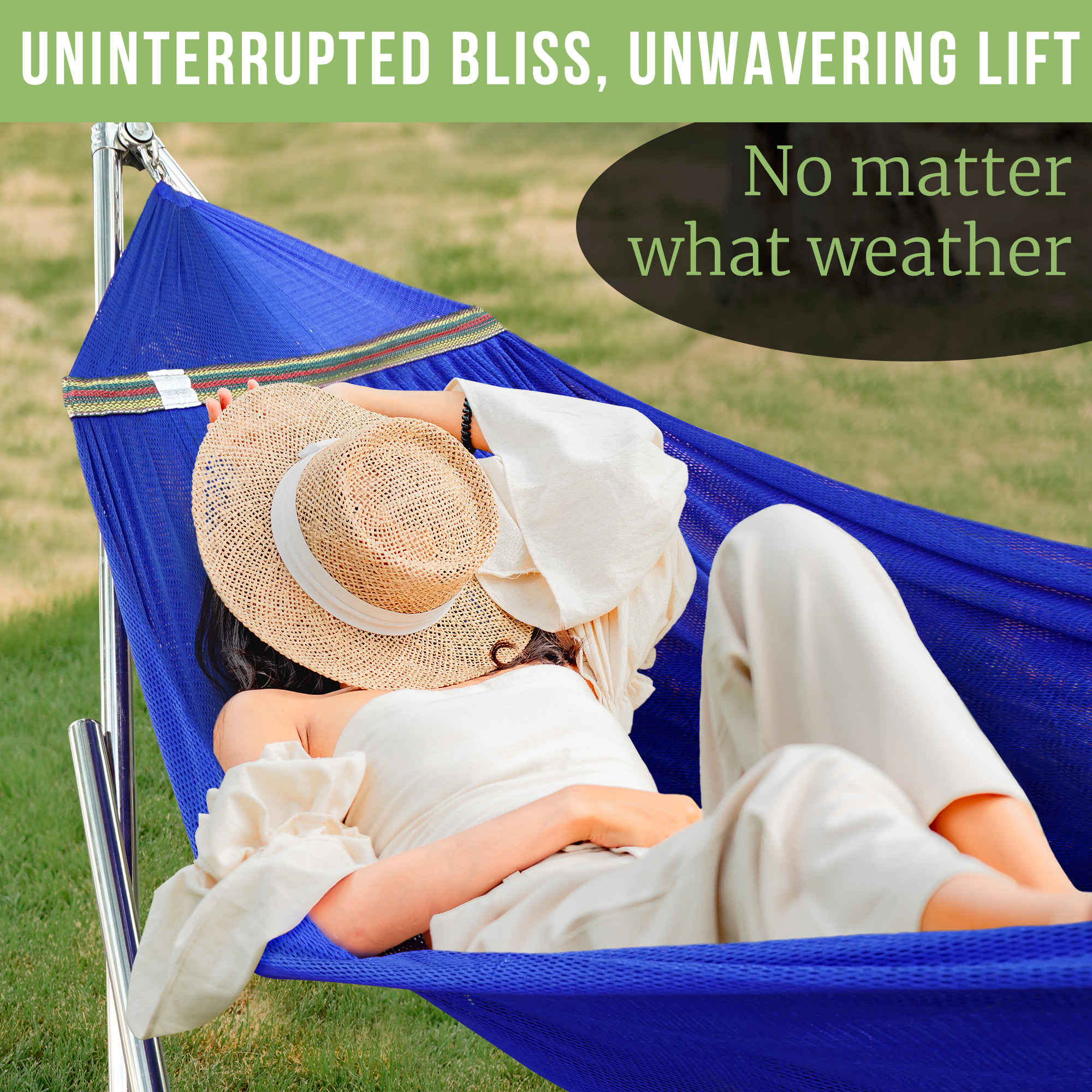 Tranquillo Universal Stainless Steel Hammock Stand for Ultimate Relaxation - Image 26