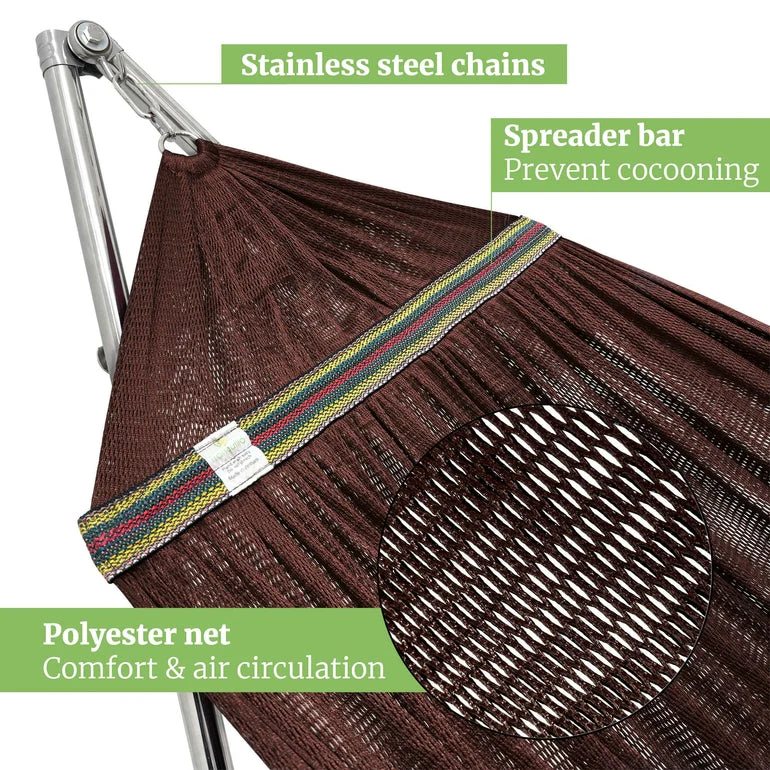 Tranquillo Universal Stainless Steel Hammock Stand for Ultimate Relaxation - Image 34