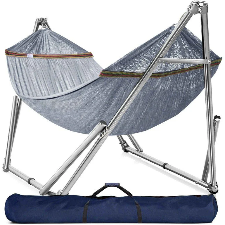 Tranquillo Universal Stainless Steel Hammock Stand for Ultimate Relaxation - Image 37