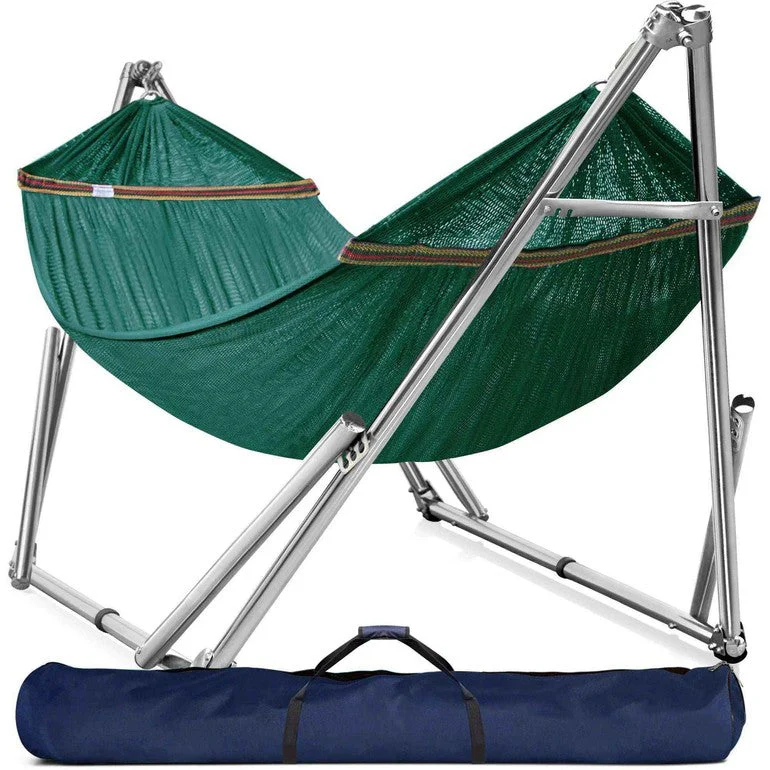 Tranquillo Universal Stainless Steel Hammock Stand for Ultimate Relaxation - Image 46