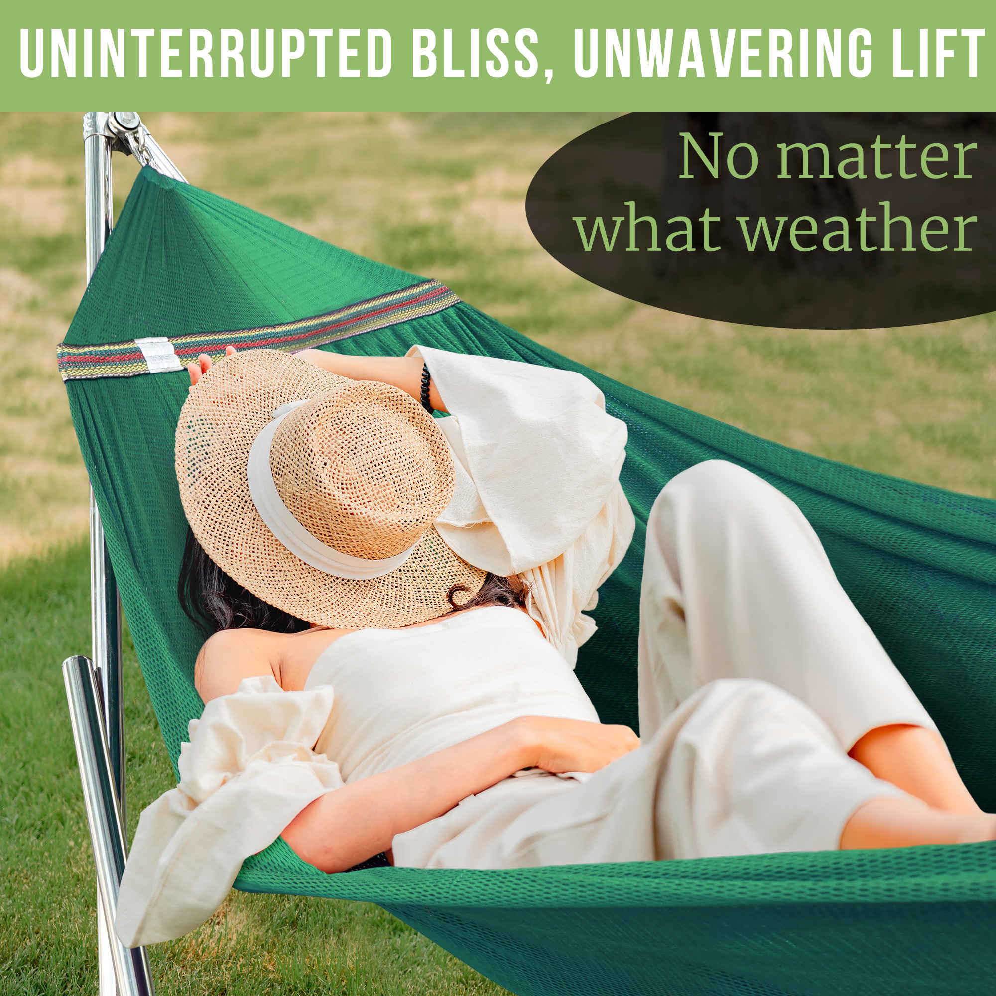Tranquillo Universal Stainless Steel Hammock Stand for Ultimate Relaxation - Image 53