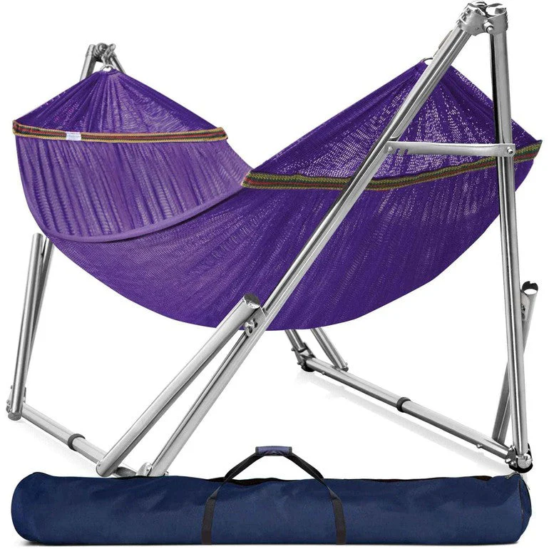 Tranquillo Universal Stainless Steel Hammock Stand for Ultimate Relaxation - Image 55