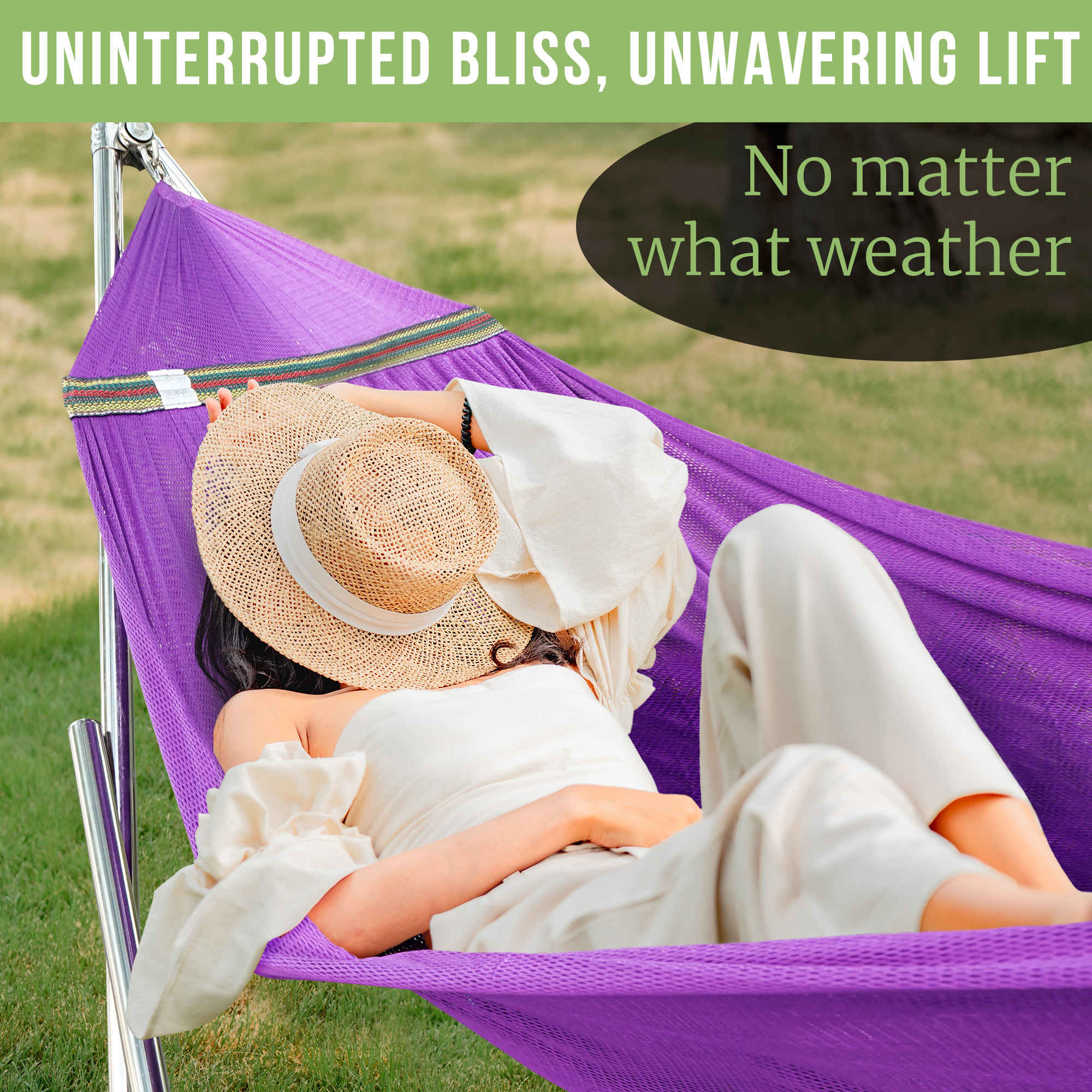 Tranquillo Universal Stainless Steel Hammock Stand for Ultimate Relaxation - Image 62
