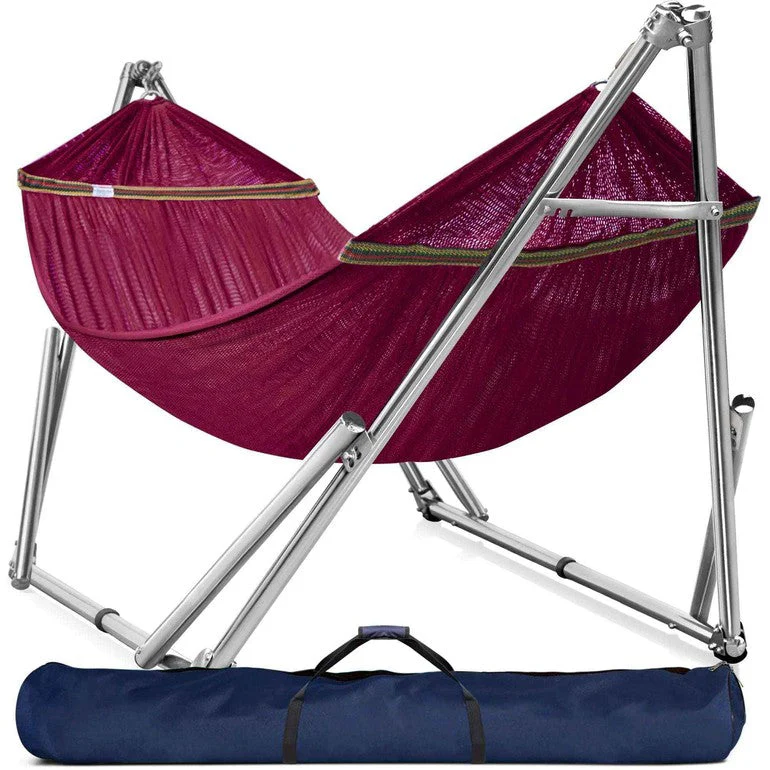 Tranquillo Universal Stainless Steel Hammock Stand for Ultimate Relaxation - Image 64