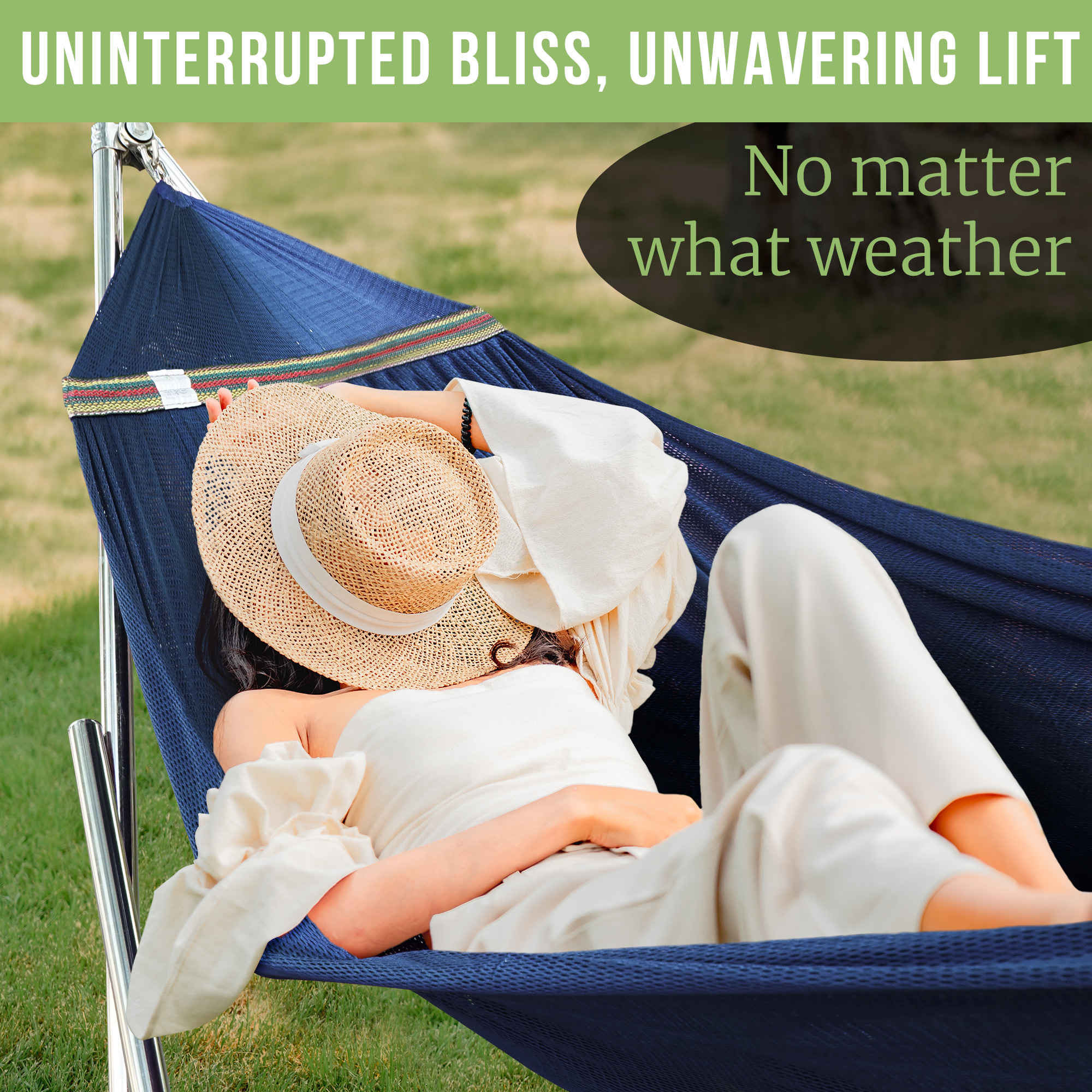 Tranquillo Universal Stainless Steel Hammock Stand for Ultimate Relaxation - Image 8