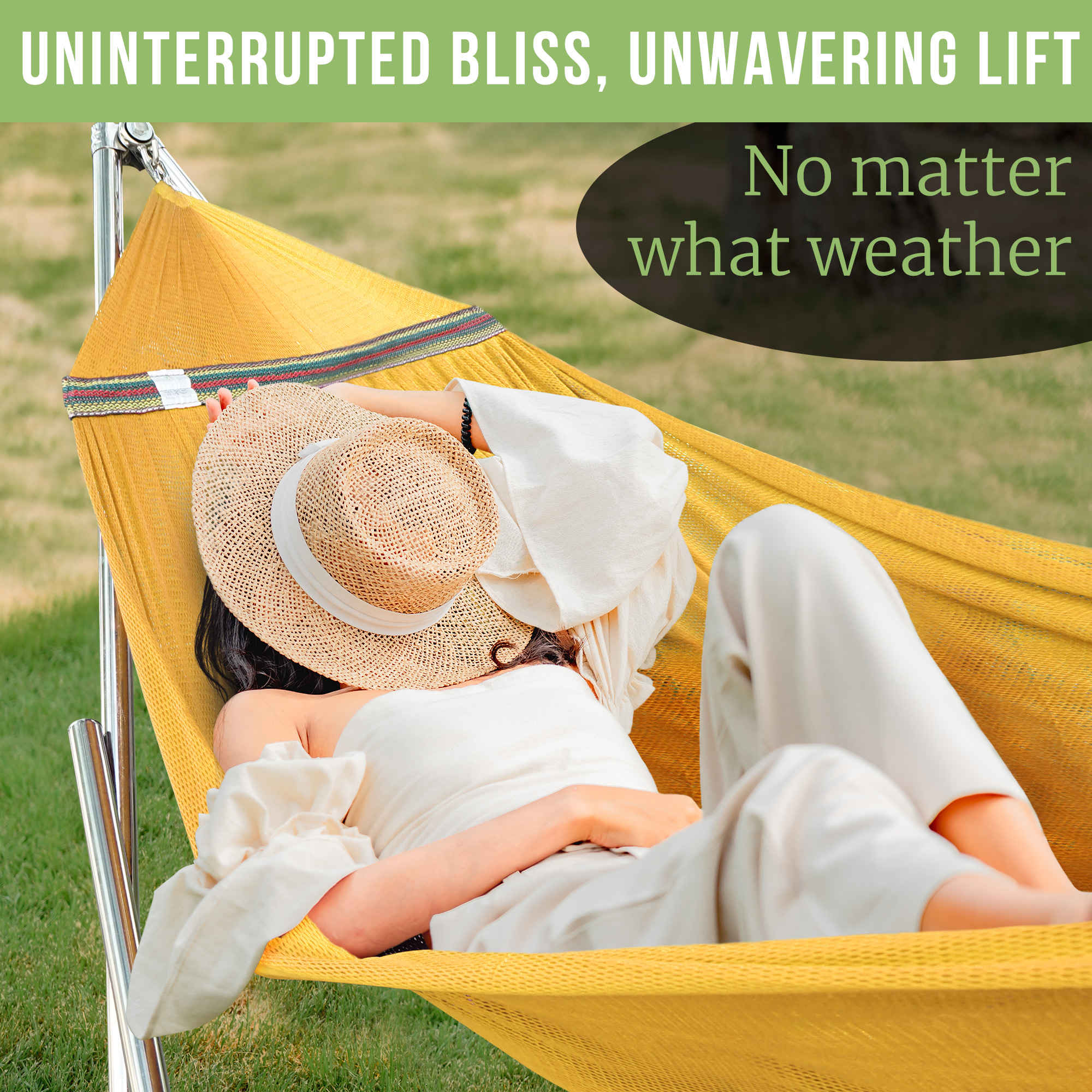 Tranquillo Universal Stainless Steel Hammock Stand for Ultimate Relaxation - Image 89