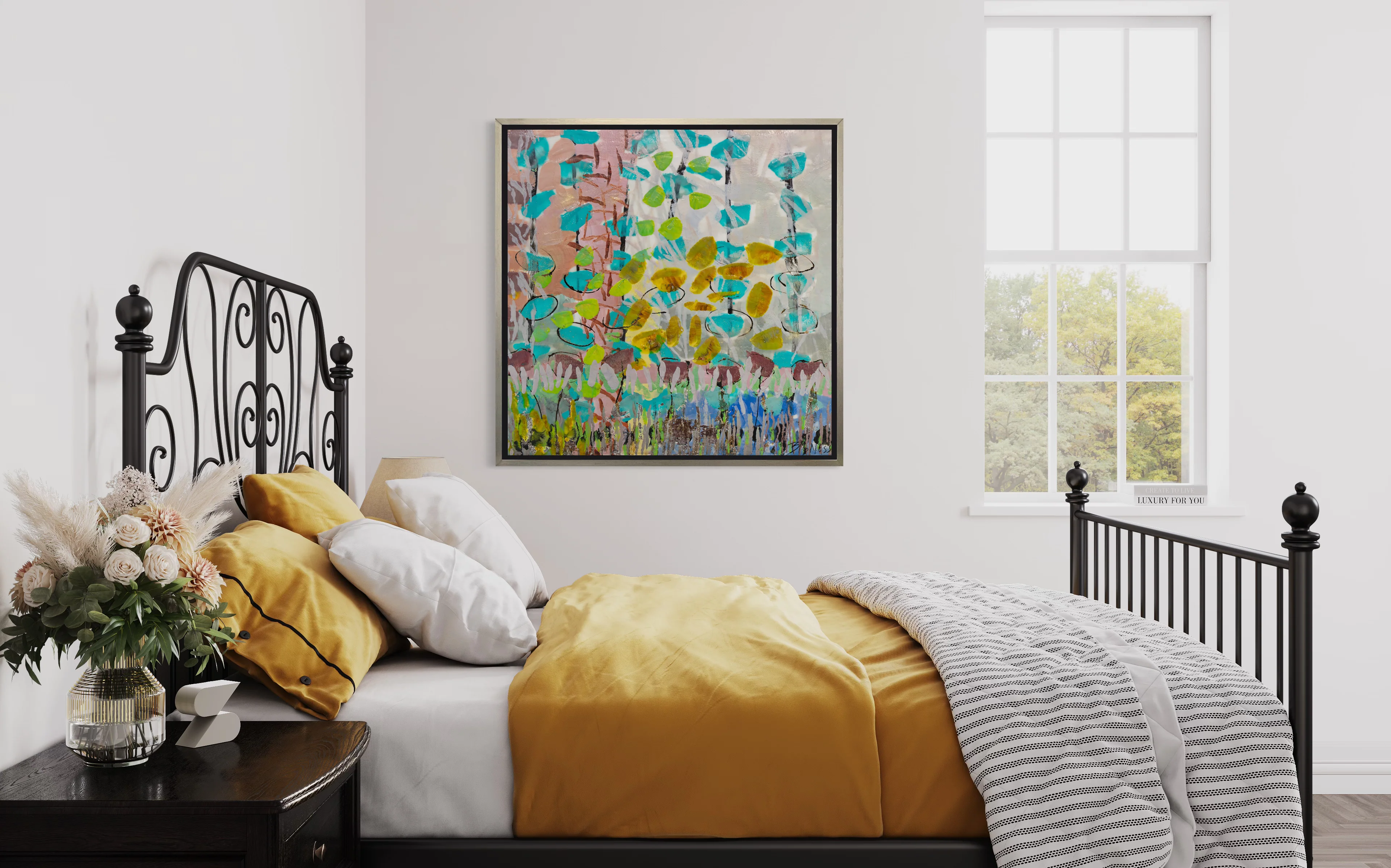 Traveling Vines - Open Edition Canvas Print - Image 2