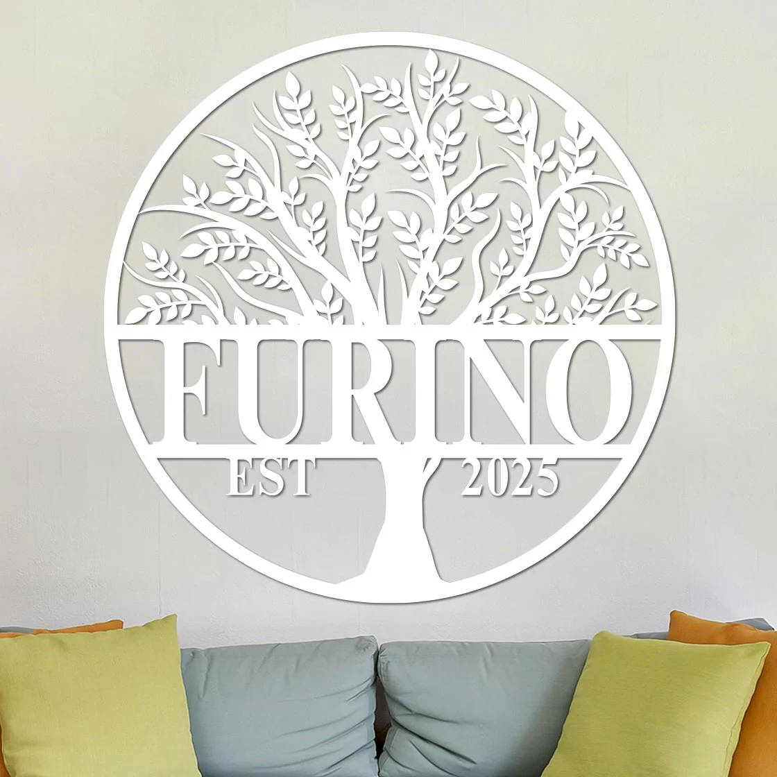 Tree Of Life Established Family Name Sign - Image 2