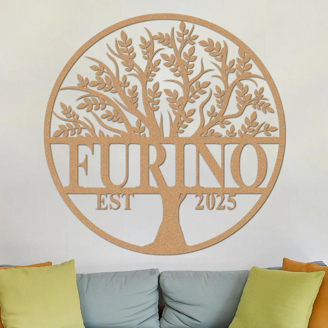 Tree Of Life Established Family Name Sign - Image 5