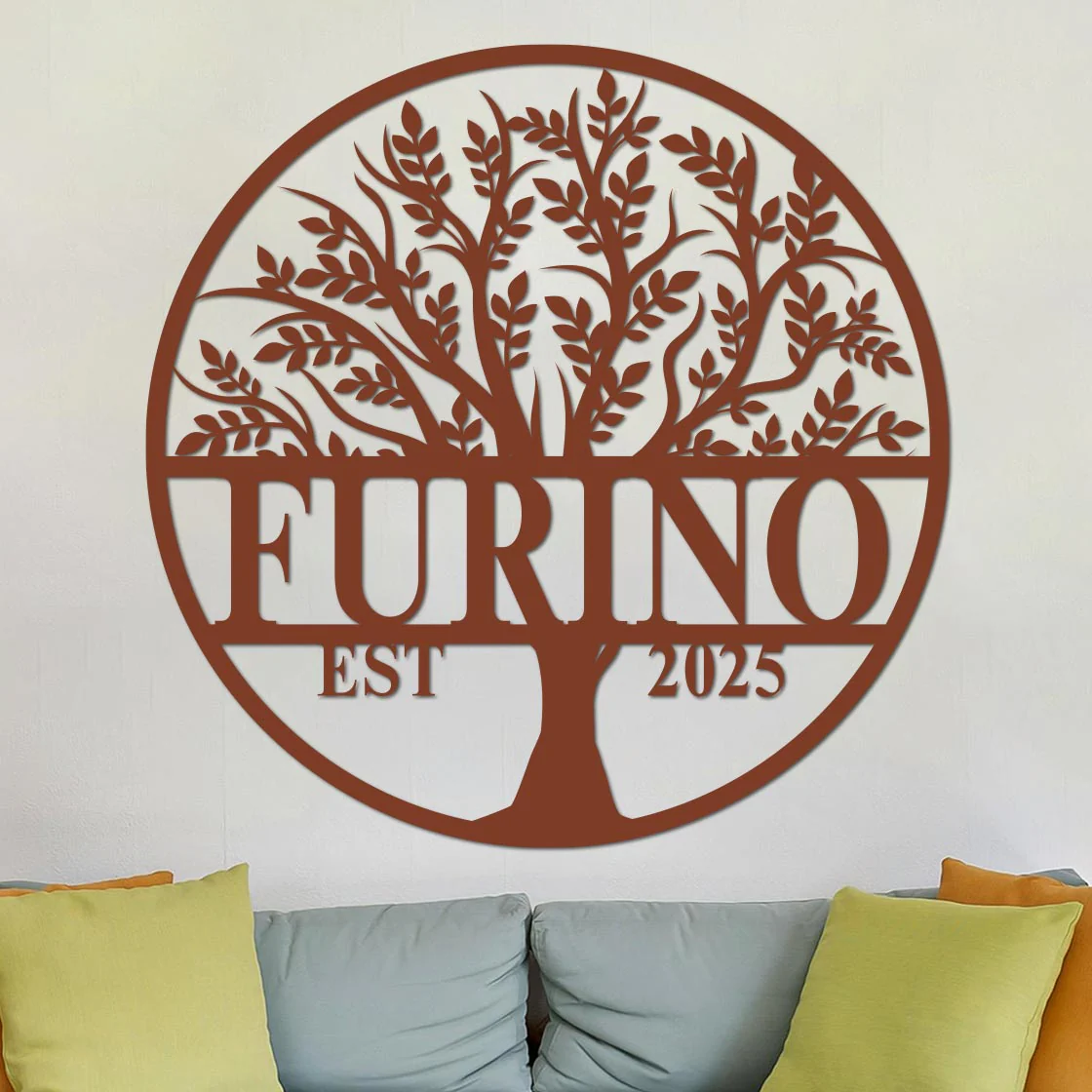 Tree Of Life Established Family Name Sign - Image 6